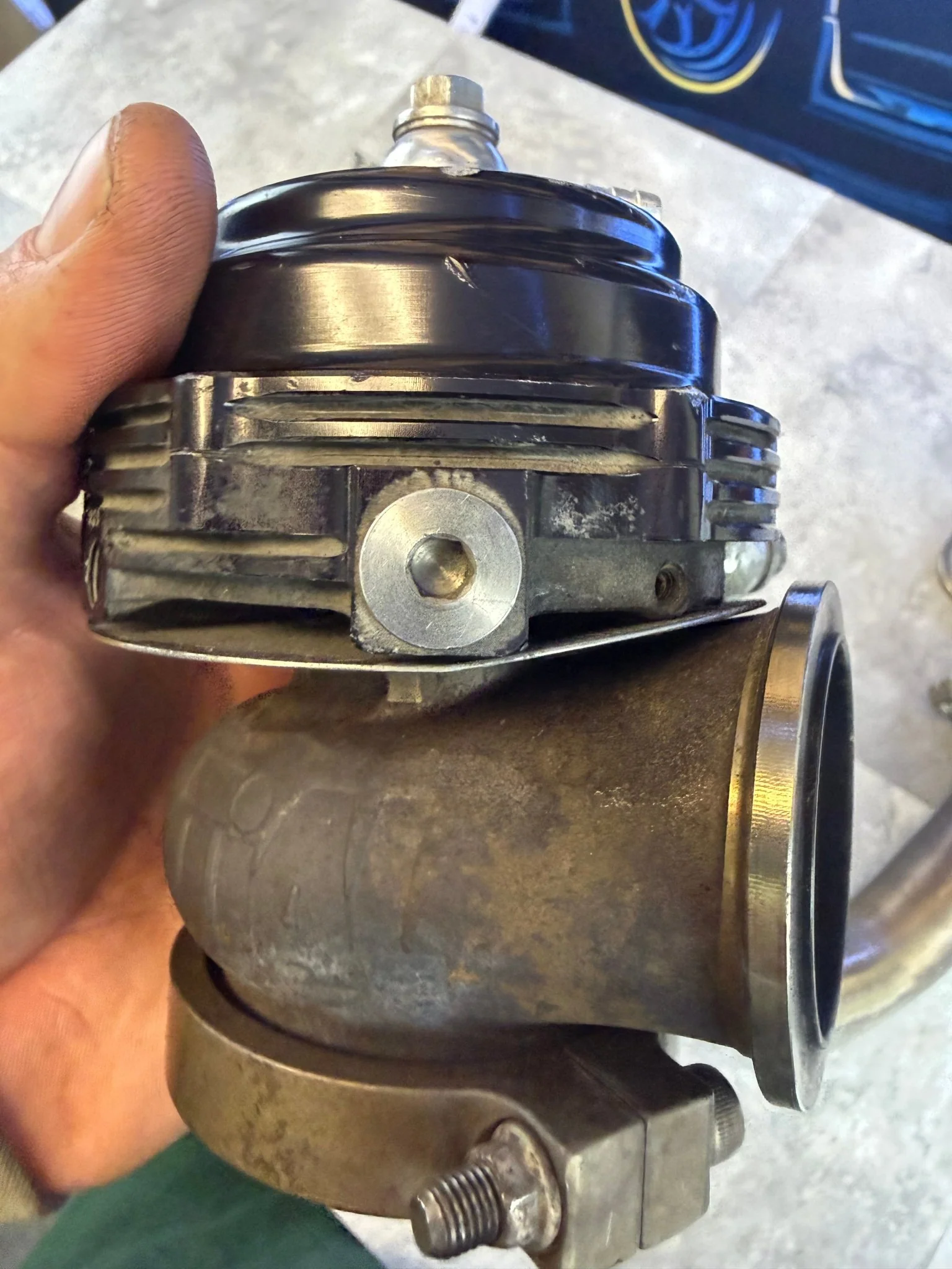 PLM EWG kit 02-14 wrx & 04-21 Subaru STi w/ tial sport 44 MM MVR external wastegate - Image 11