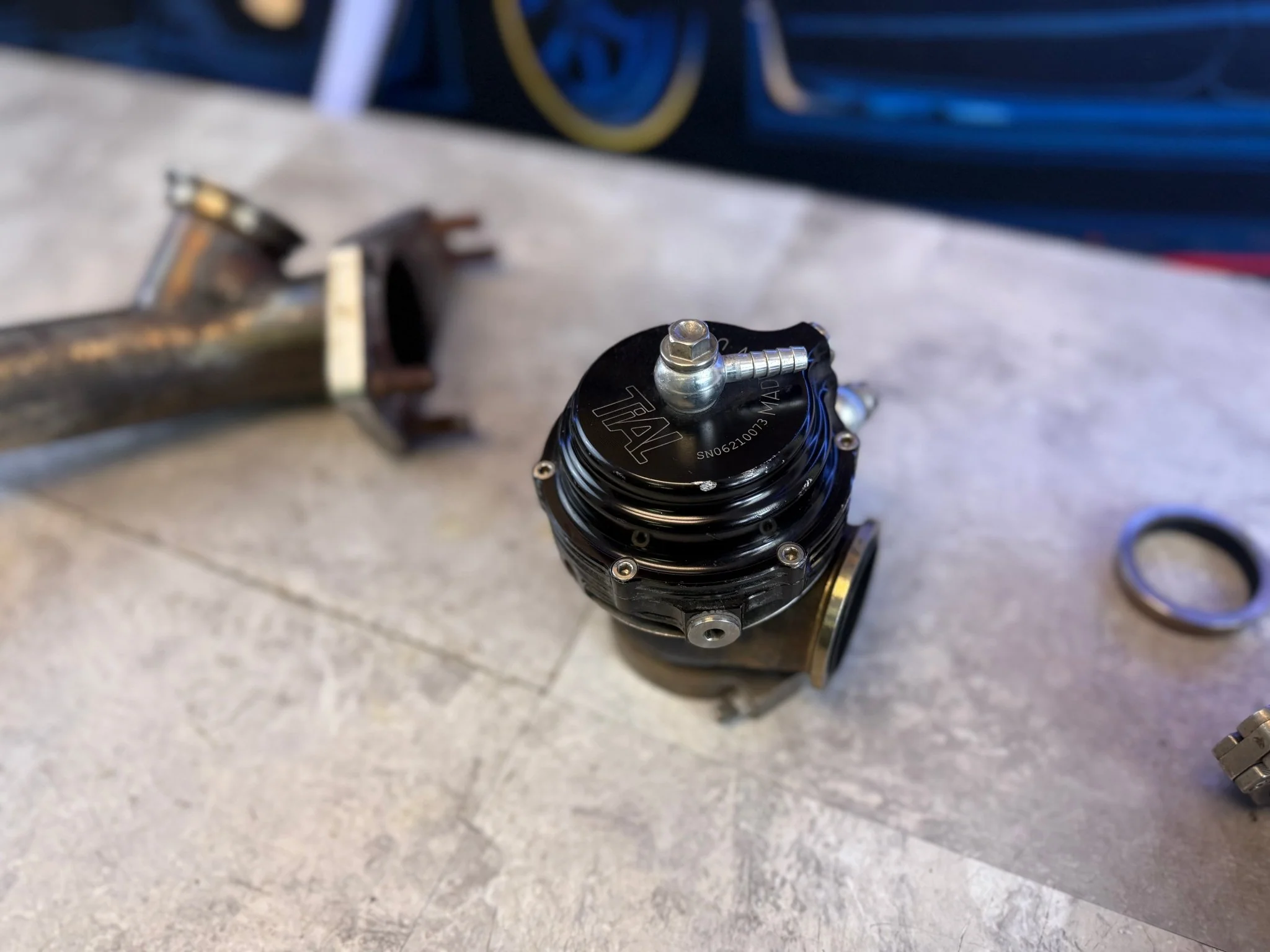 PLM EWG kit 02-14 wrx & 04-21 Subaru STi w/ tial sport 44 MM MVR external wastegate - Image 12