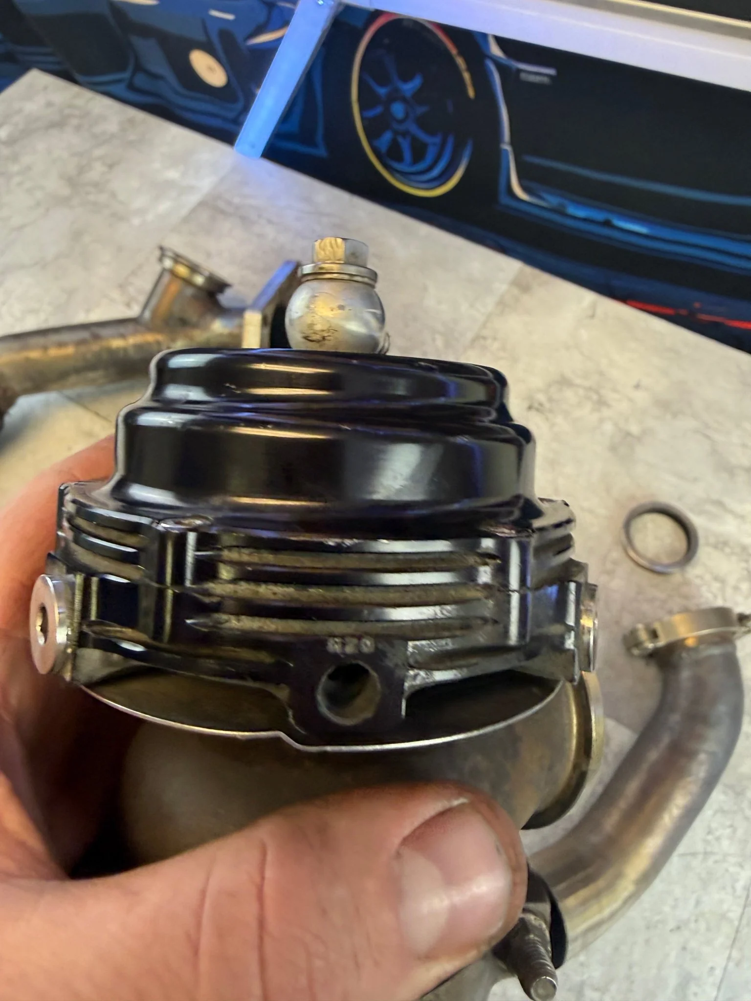 PLM EWG kit 02-14 wrx & 04-21 Subaru STi w/ tial sport 44 MM MVR external wastegate - Image 8