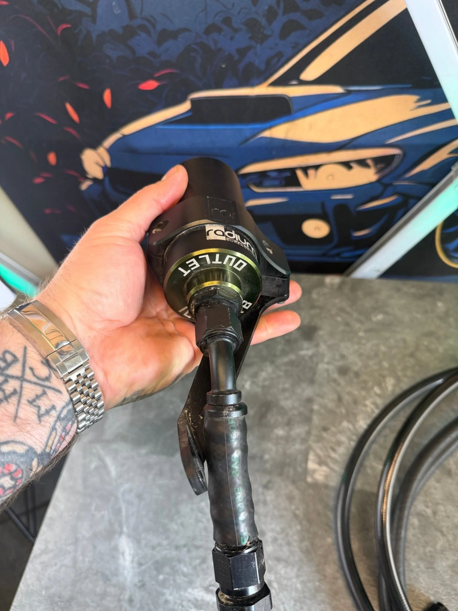 RADIUM Fuel Lines Feed Return Subaru WRX STi (For Aftermarket Pumps/Hangers) - Image 3