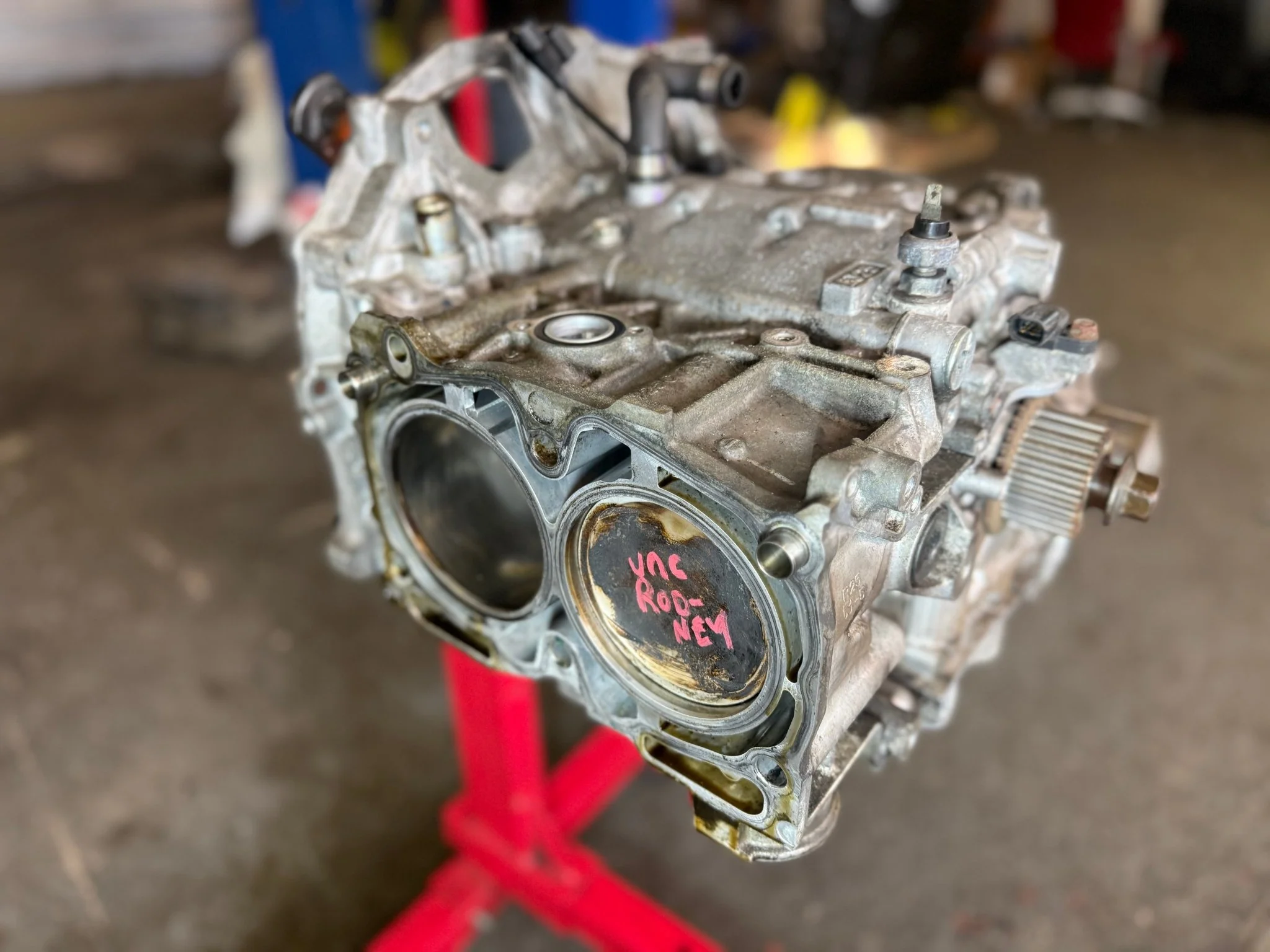 RALLISPEC ej257 CORE ( needs rebuilt ) Subaru forged & built STi engine short block wrx Manley arp h beams ( has rod knock ) - Image 20