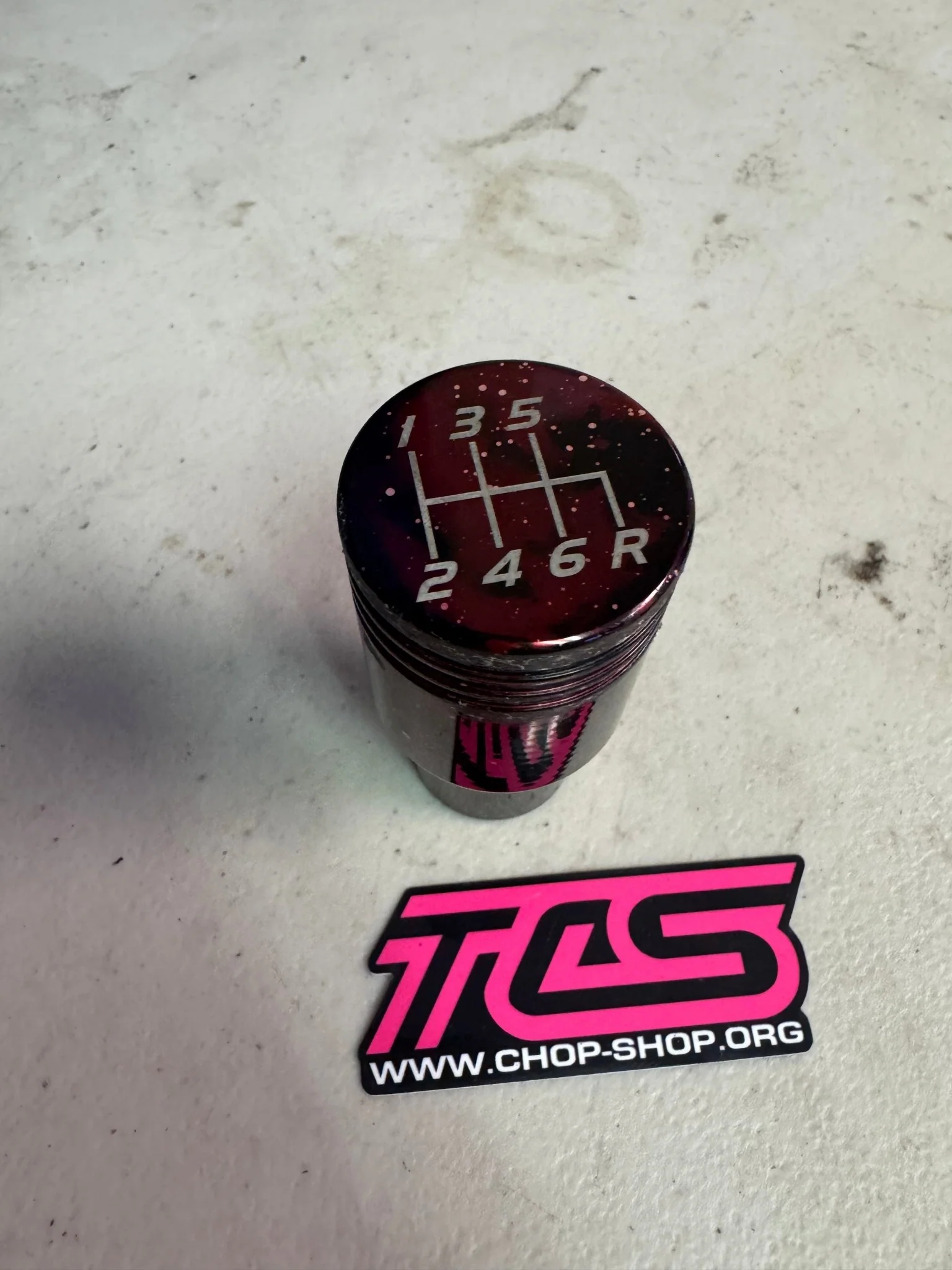 Rare 6 Speed Billetworkz Cosmic Shift Knob / N2 - Image 5