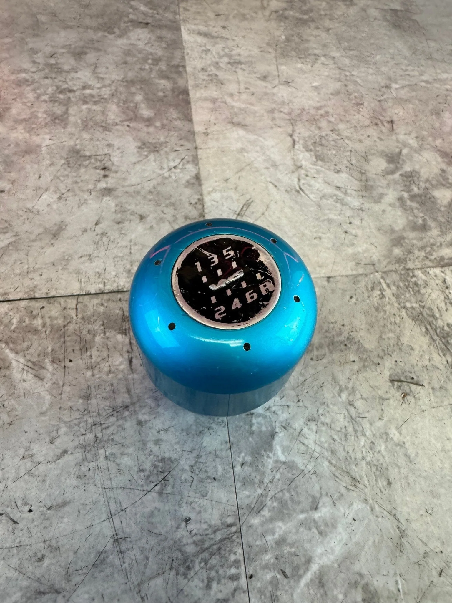 RARE VMS Racing 6 Speed Blue Shift Knob - Image 2