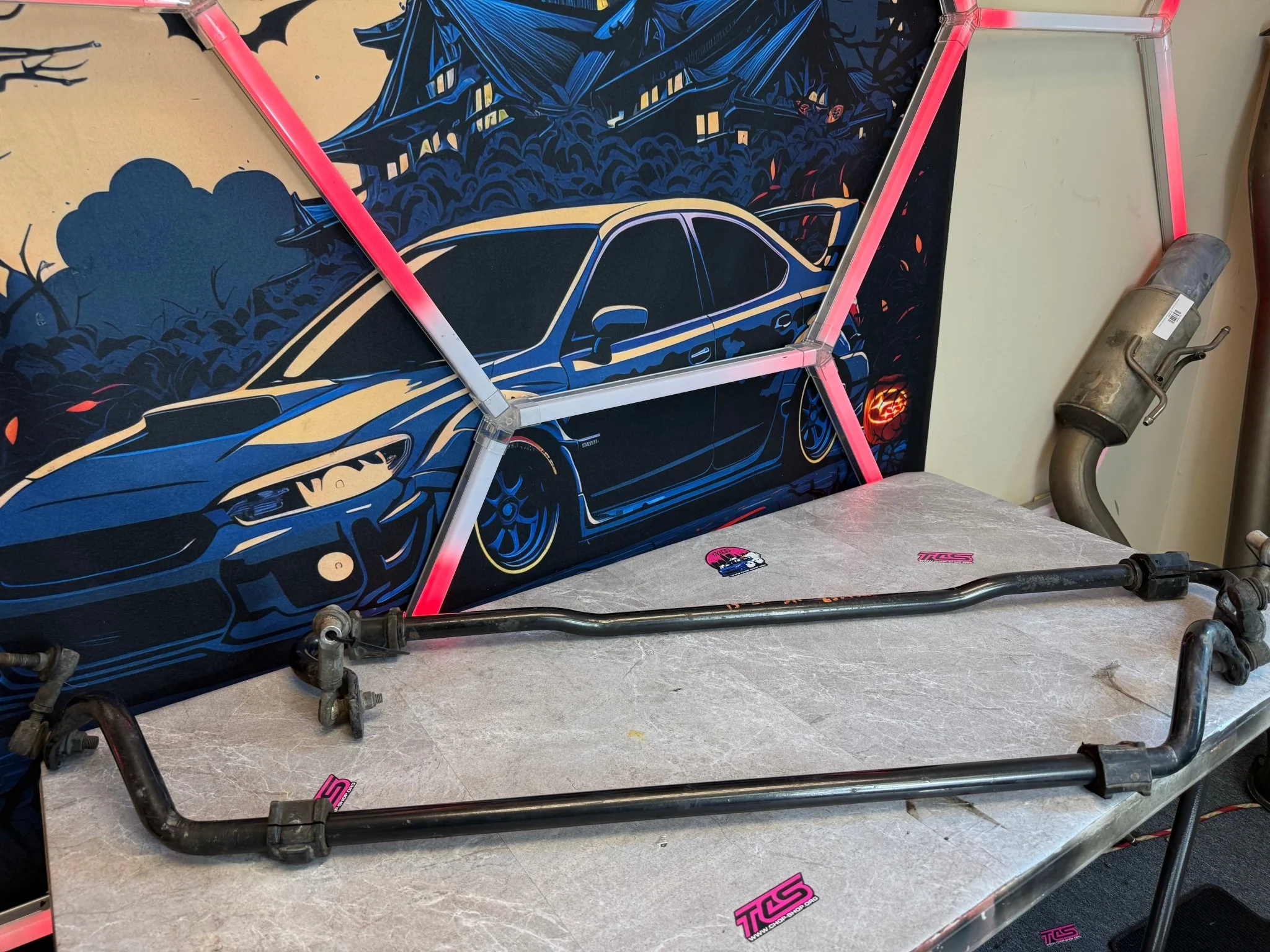 2015-2021 Subaru STi RCE Racecomp Enginnering Front & Rear Sway Bars End Links - Image 8
