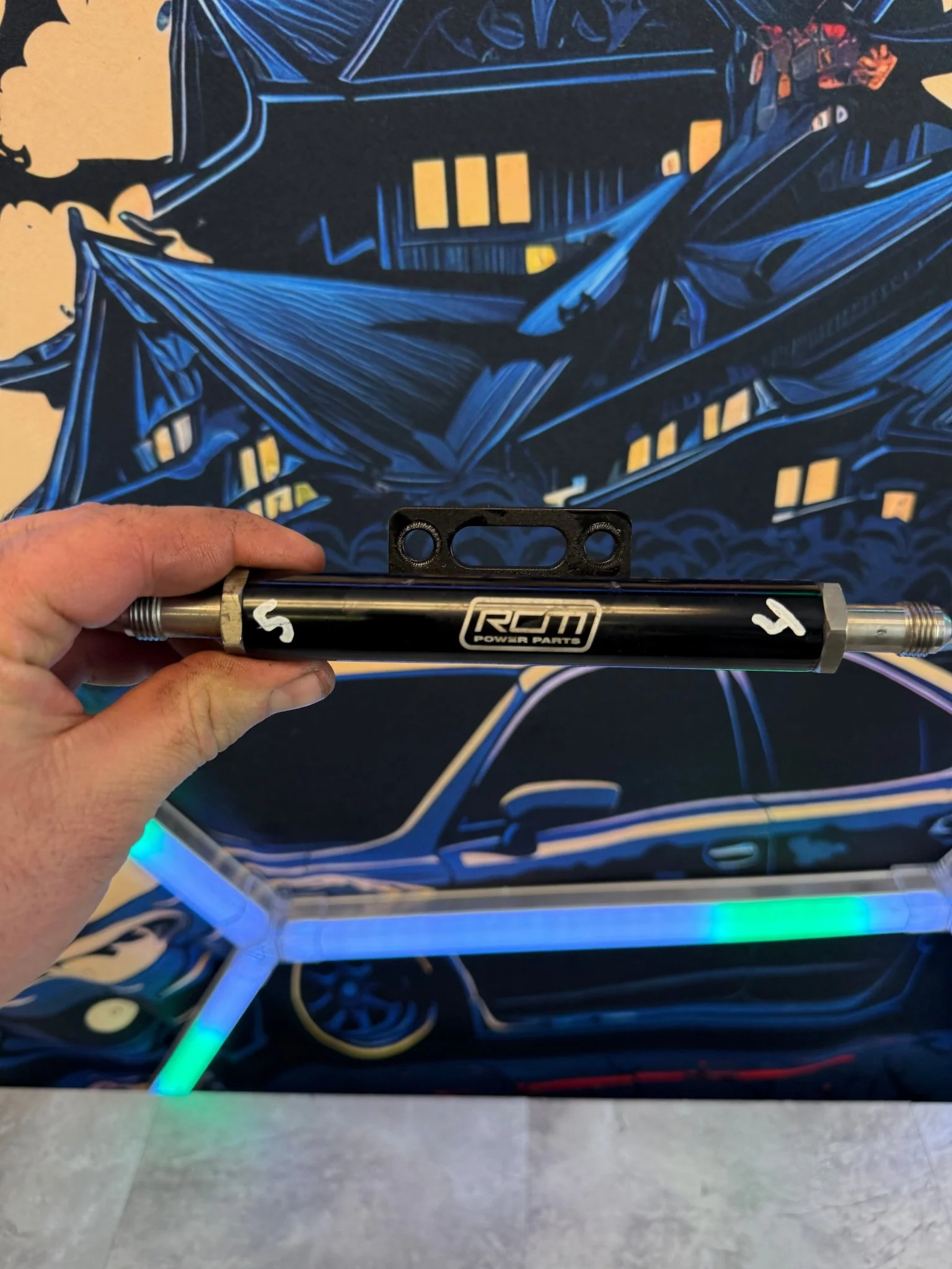 RCM fuel rails & under hood fueling kit Subaru wrx & STi w/ areomotive fuel pressure regulator and SS braided lines - Image 6