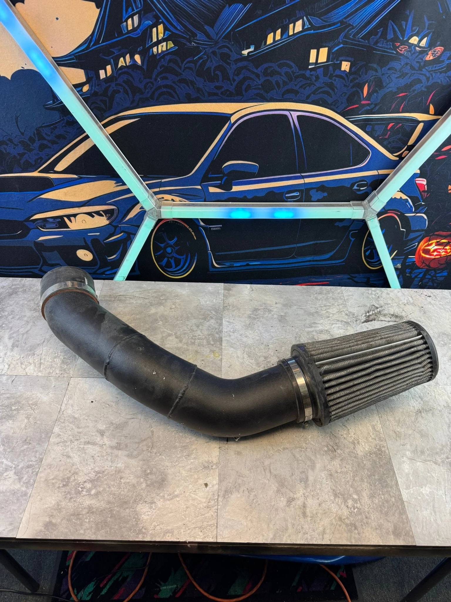 2008-2014 Subaru WRX STi Rotated Turbo 4" Cold Air Intake Speed Density