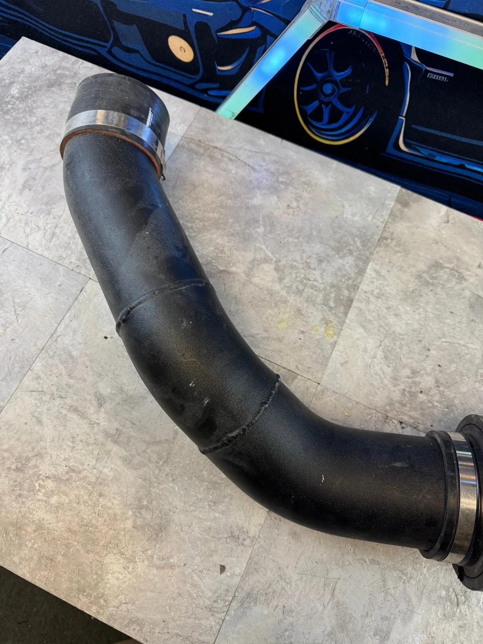2008-2014 Subaru WRX STi Rotated Turbo 4" Cold Air Intake Speed Density - Image 4