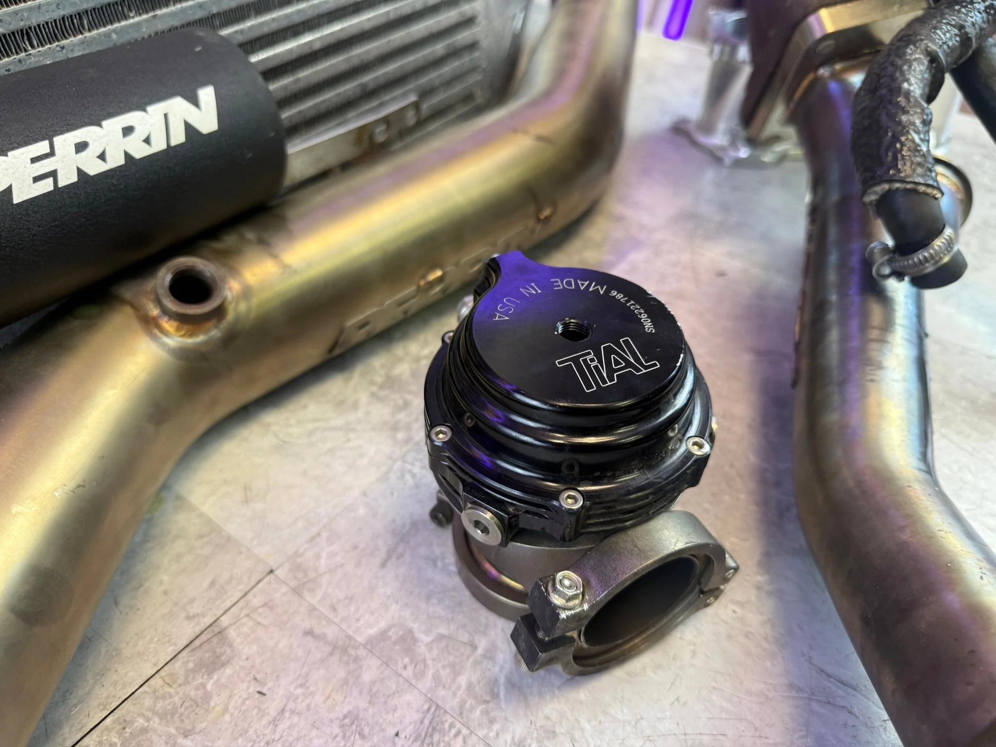 ROTATED turbo kit for 2008-2014 Subaru STi w/ mishimoto front mount intercooler kit 700 + HP - Image 7