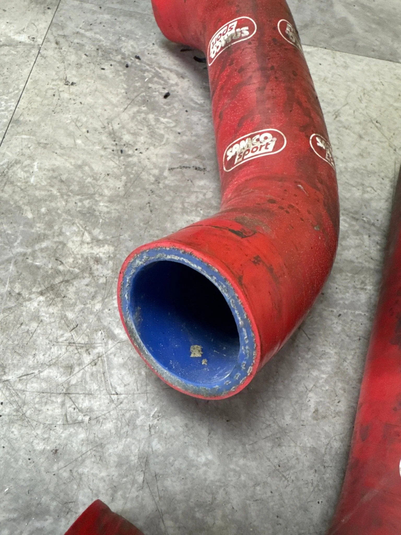 2002-2007 Subaru WRX STi Samco Radiator Hose Kit Red - / G4 - Image 3