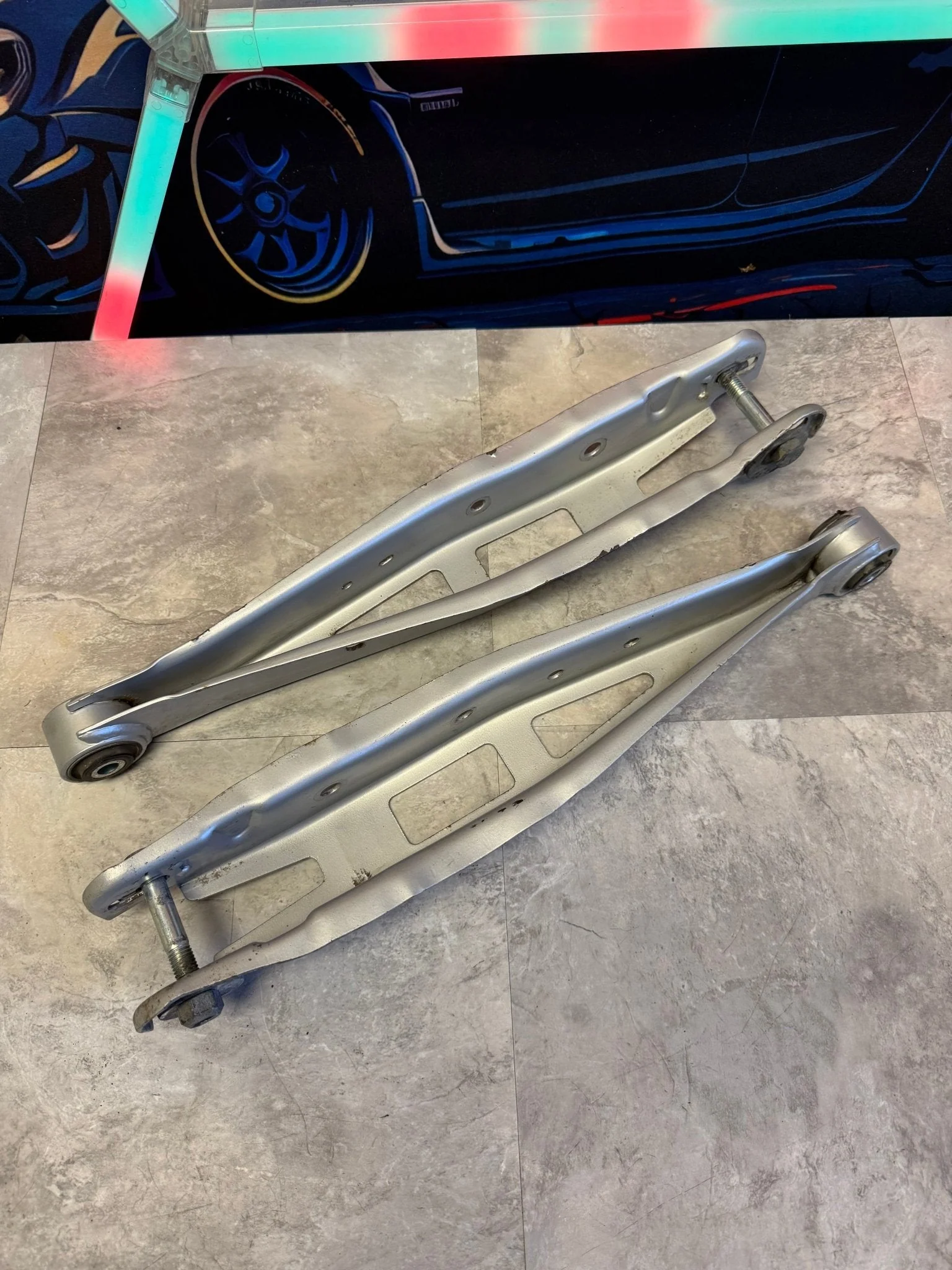 2008-2024 Subaru WRX STi SPC Adjustable Rear Lower Control Arms - Image 2