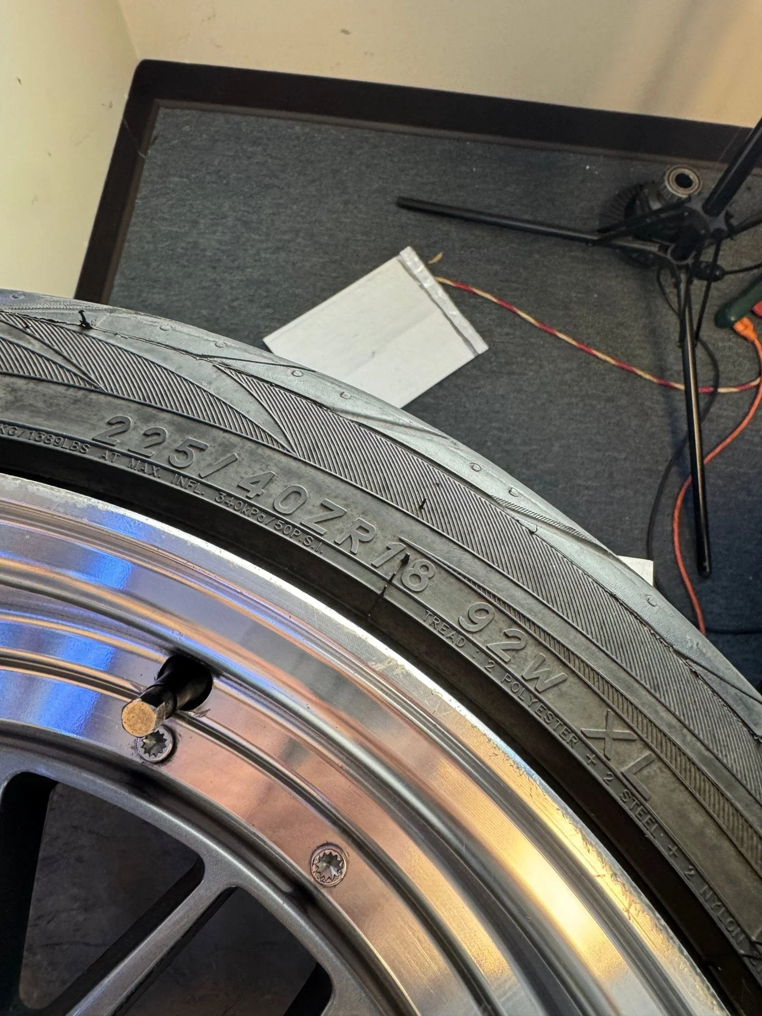 STR Racing Wheels BBS Style STR Racing 601 Federal 595rs-rr Racing Tires 5x100 18x8.5 +30 - Image 17