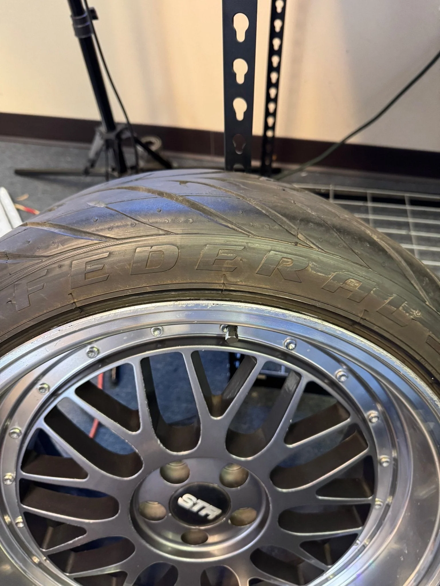 STR Racing Wheels BBS Style STR Racing 601 Federal 595rs-rr Racing Tires 5x100 18x8.5 +30 - Image 19