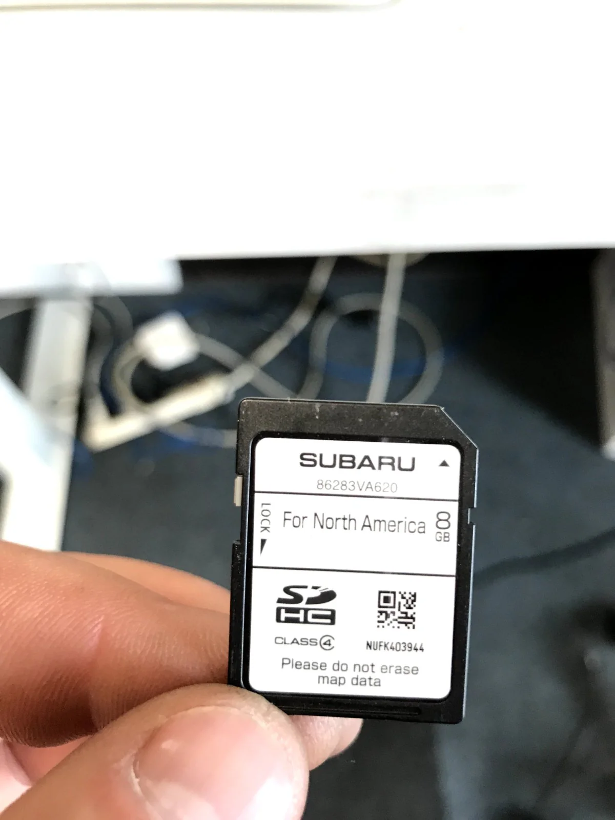 2015 Subaru Wrx/sti Fujitsu Ten Navigation System SD Card - Image 9