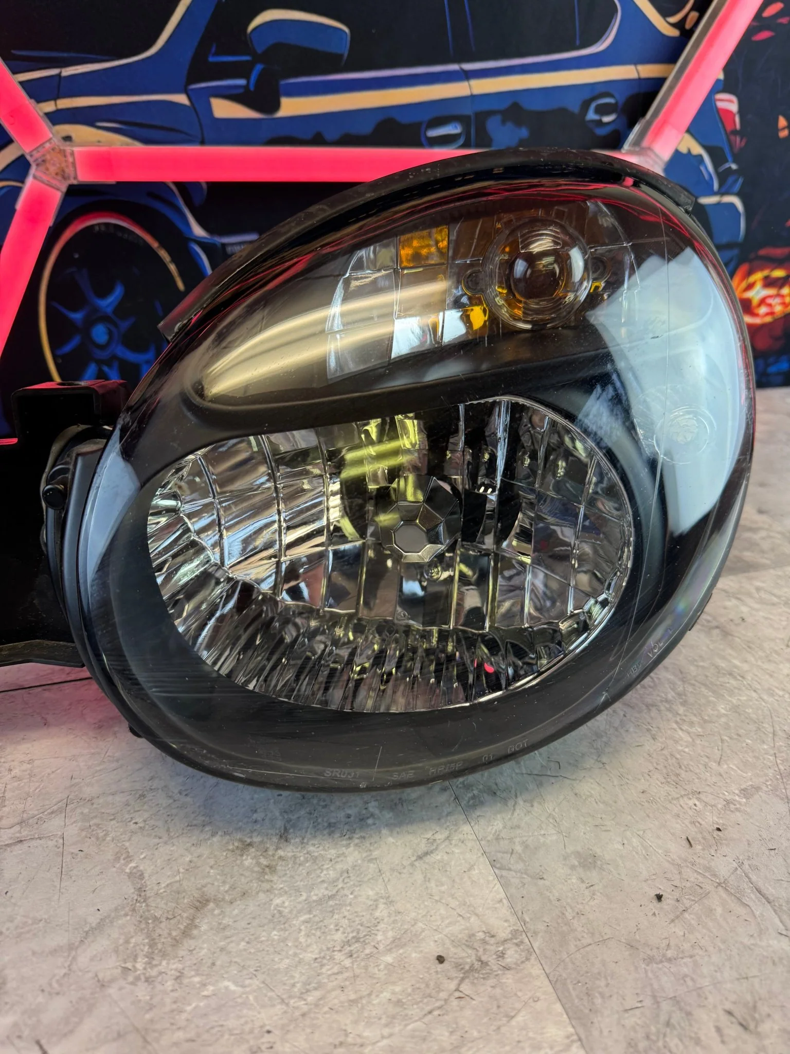 2002-2003 Subaru Impreza WRX Aftermarket Depot Headlight LH Driver Side A2 - Image 2