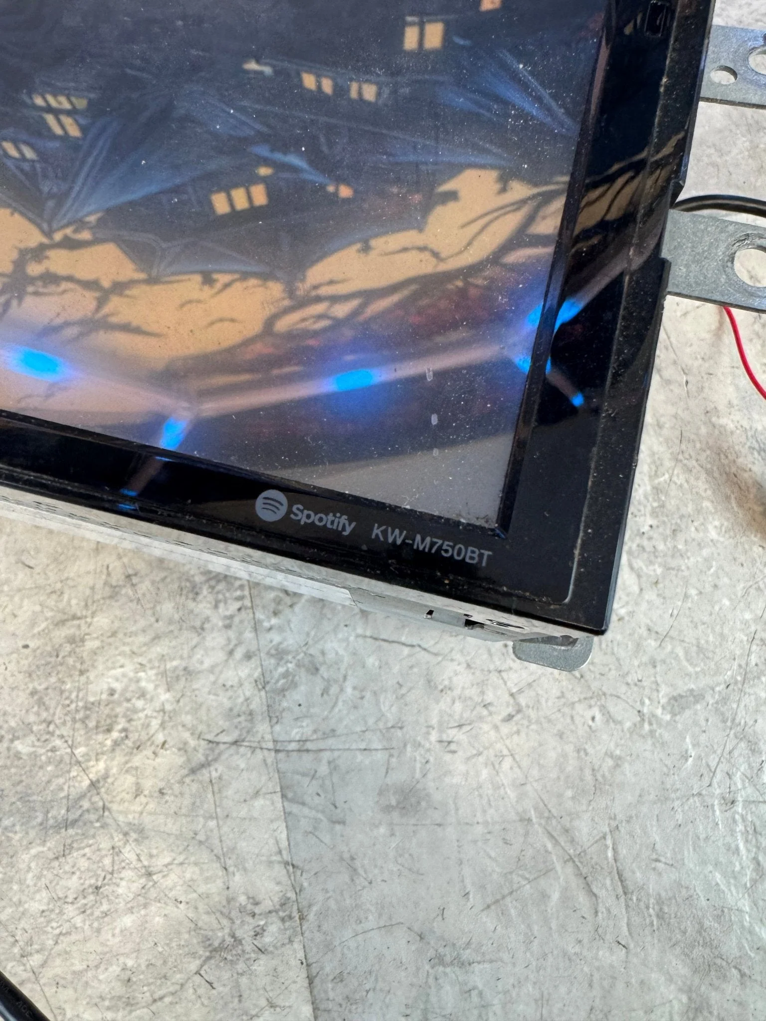 Subaru JVC KW-M750BT Double Din Headunit / B5 - Image 2