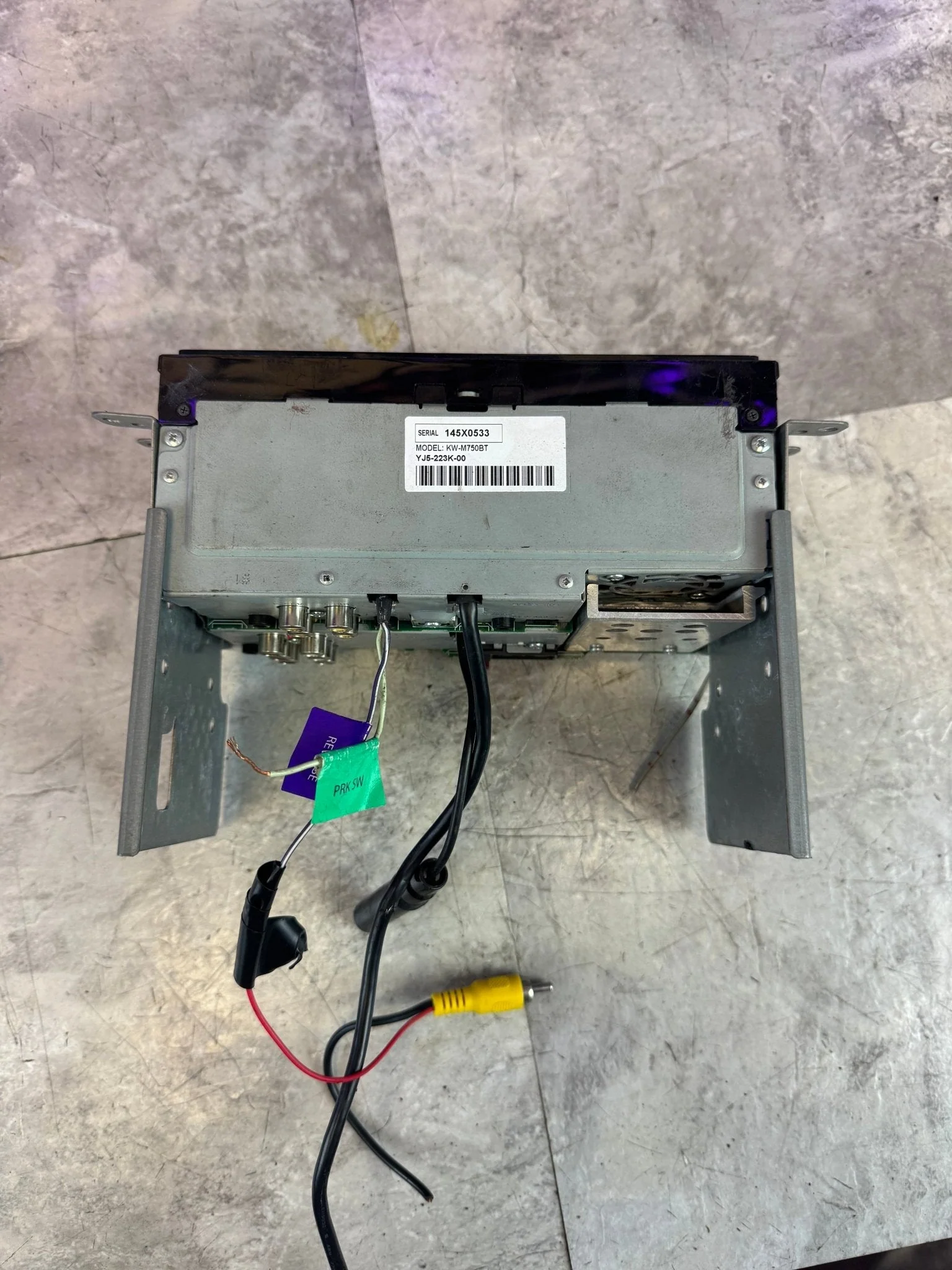Subaru JVC KW-M750BT Double Din Headunit / B5 - Image 5