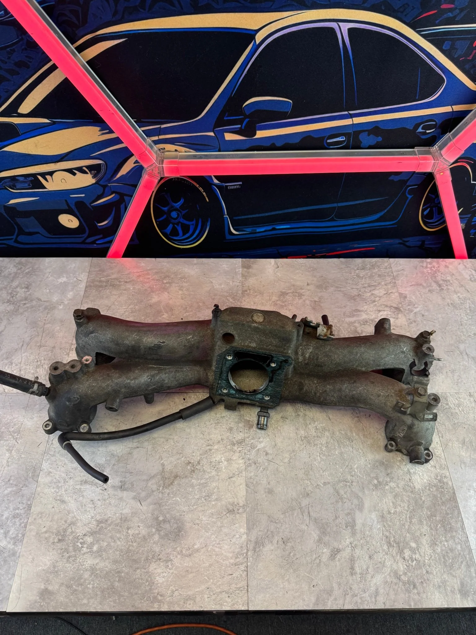 2002-2003 Subaru Impreza WRX Intake OEM Manifold Drive By Cable B2