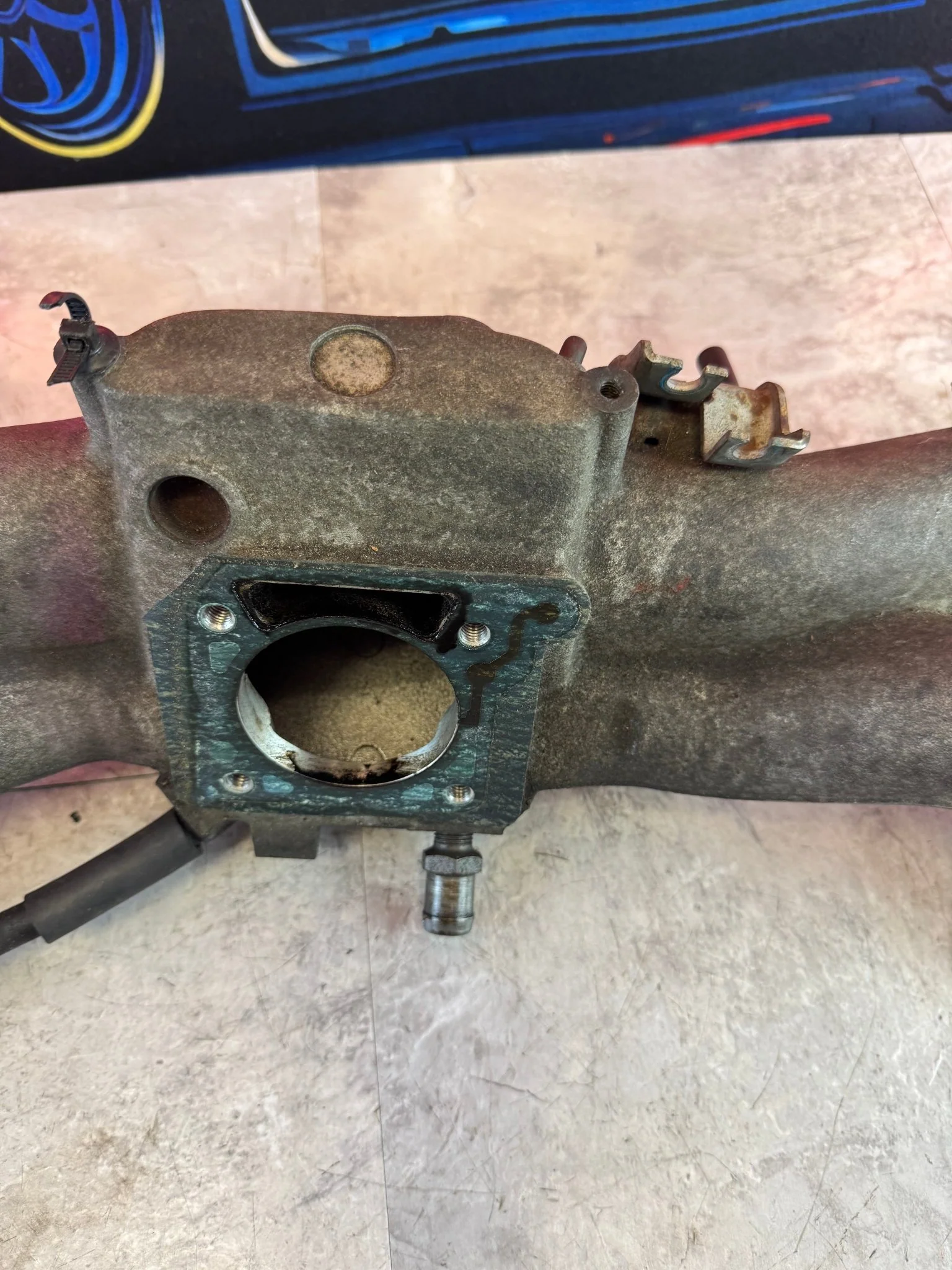 2002-2003 Subaru Impreza WRX Intake OEM Manifold Drive By Cable B2 - Image 3