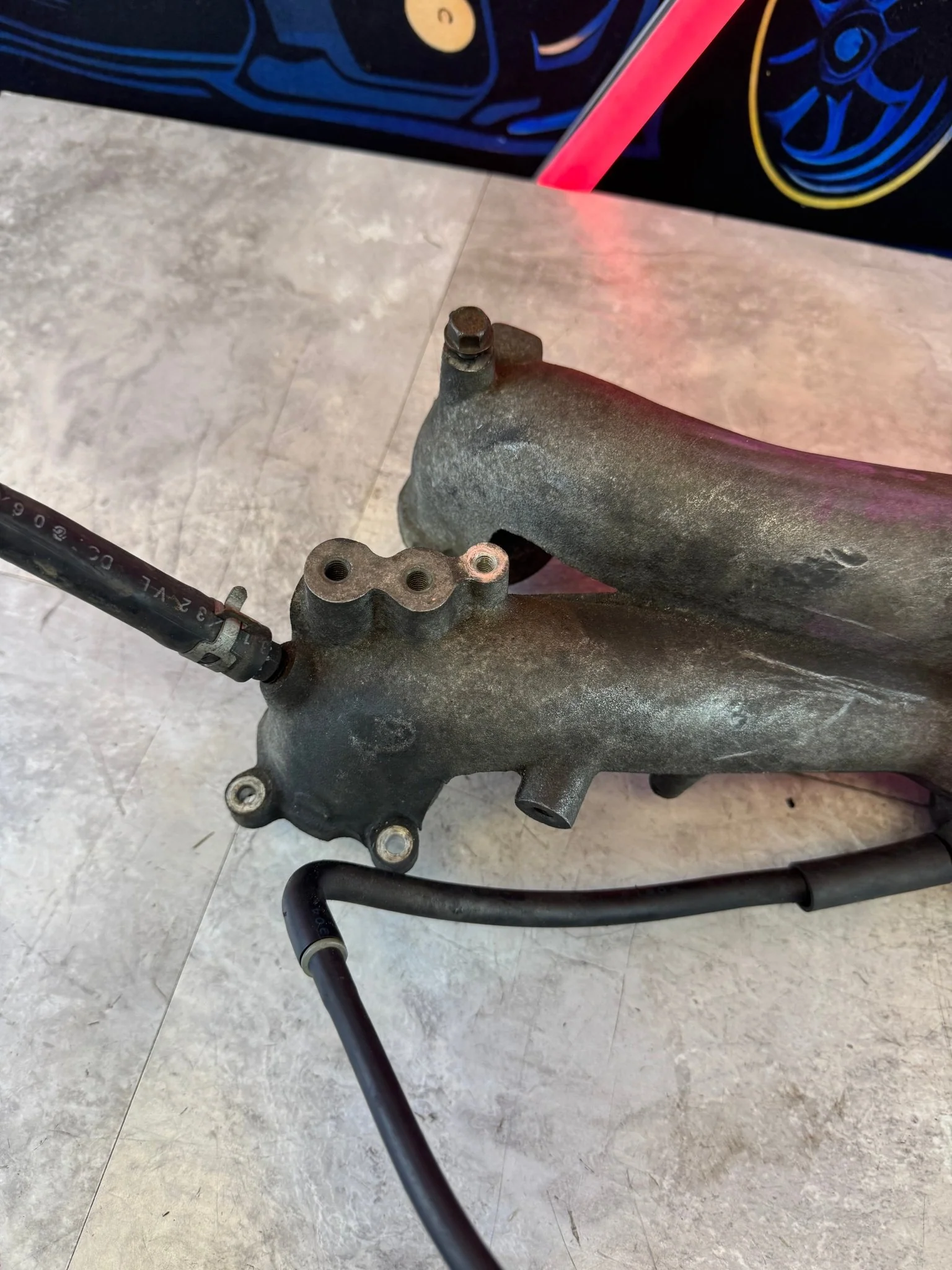 2002-2003 Subaru Impreza WRX Intake OEM Manifold Drive By Cable B2 - Image 4