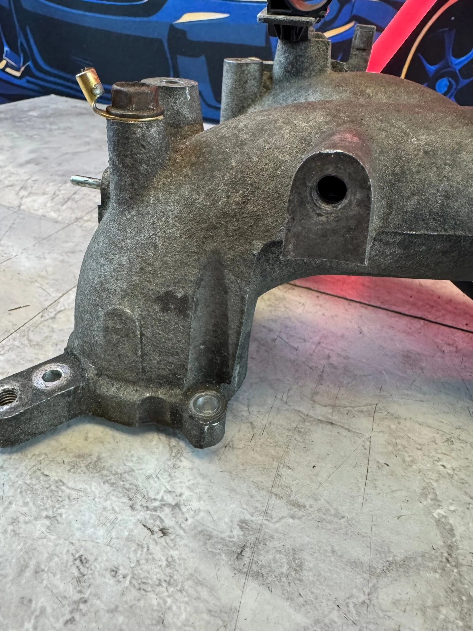 2002-2003 Subaru Impreza WRX Intake OEM Manifold Drive By Cable B2 - Image 9
