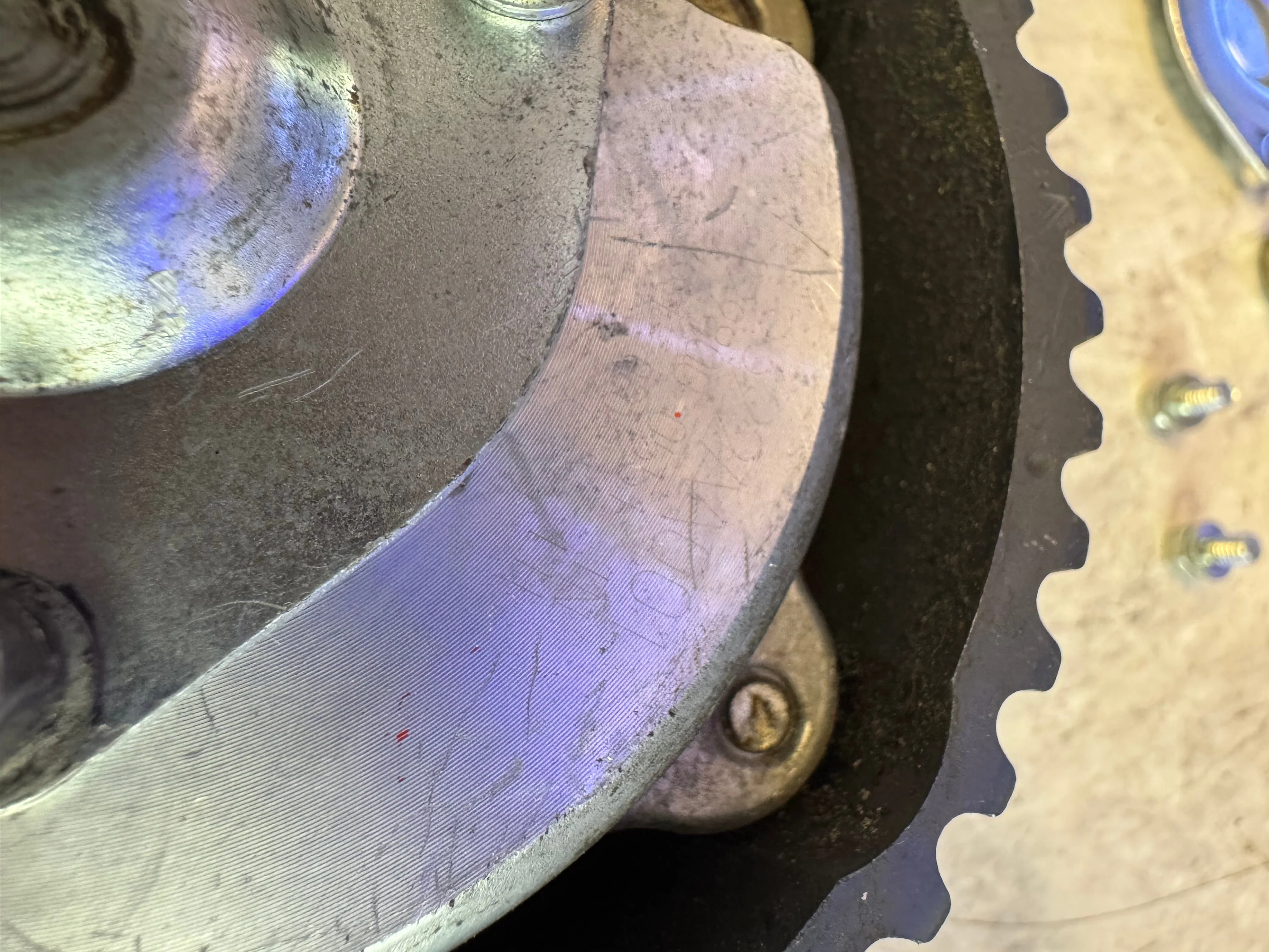 2004-2021 Subaru WRX STi Left OEM LH Intake Cam Gear - Image 9