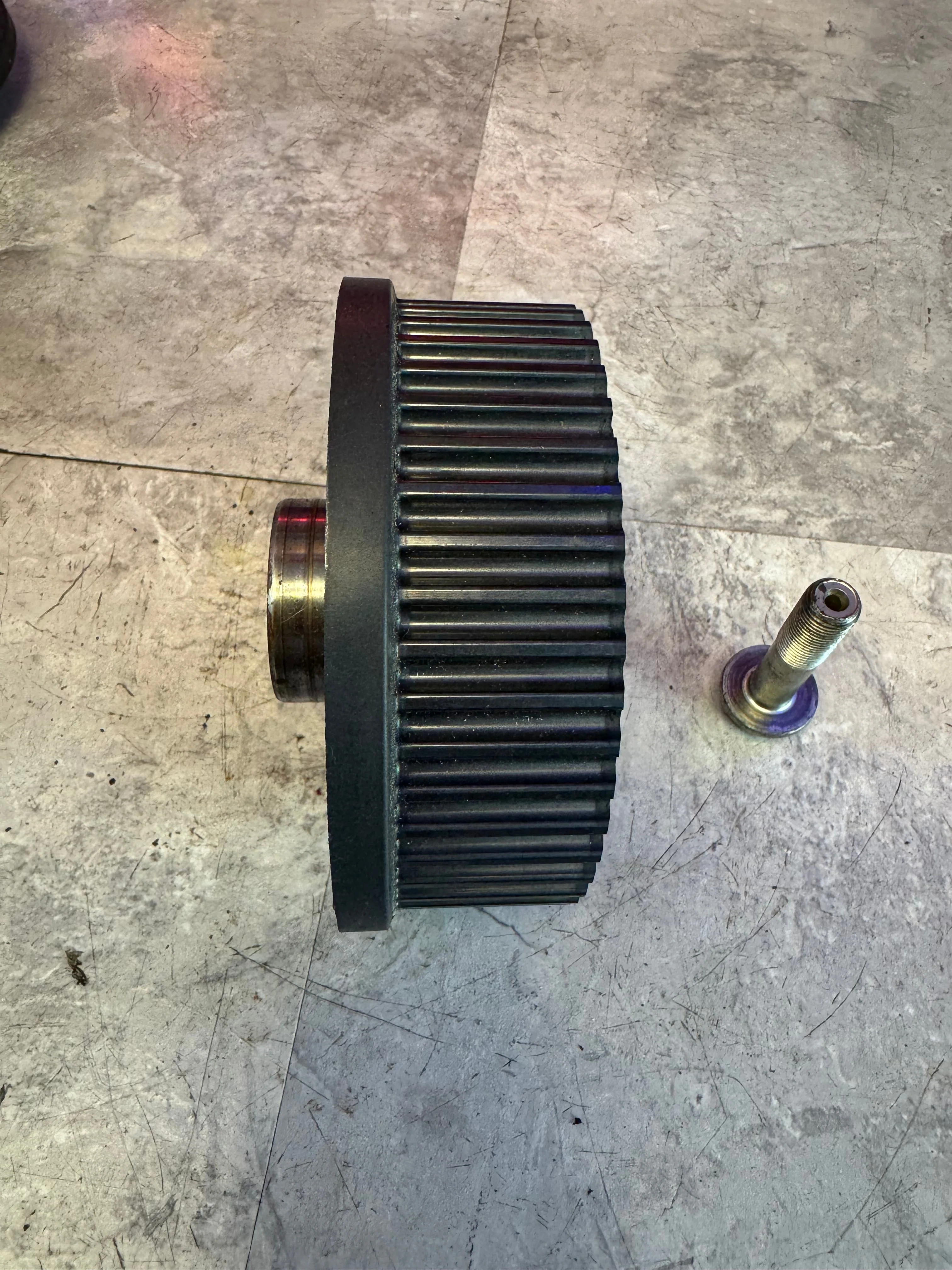 2004-2021 Subaru WRX STi Left OEM LH Intake Cam Gear - Image 3