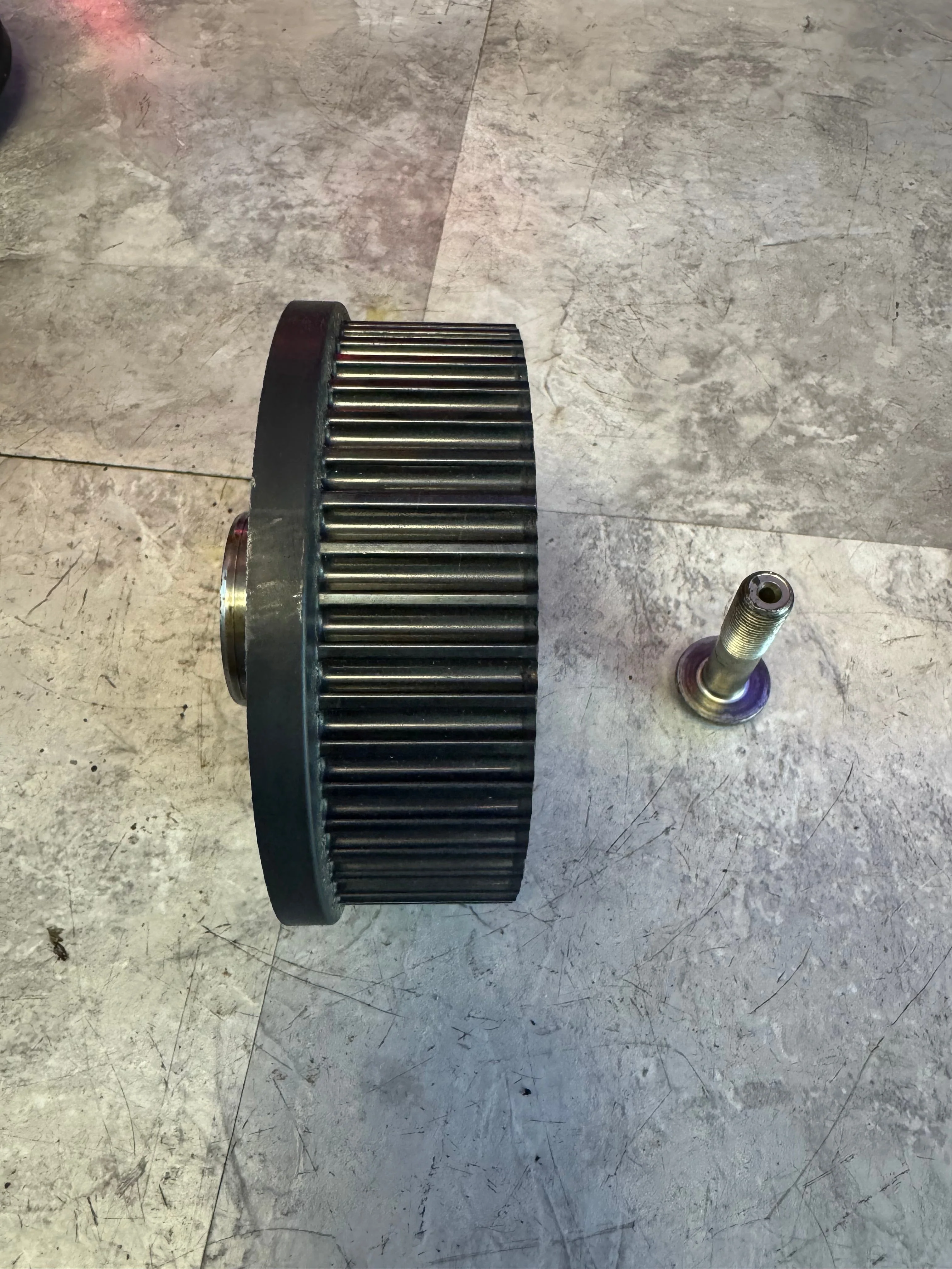 2004-2021 Subaru WRX STi Left OEM LH Intake Cam Gear - Image 4