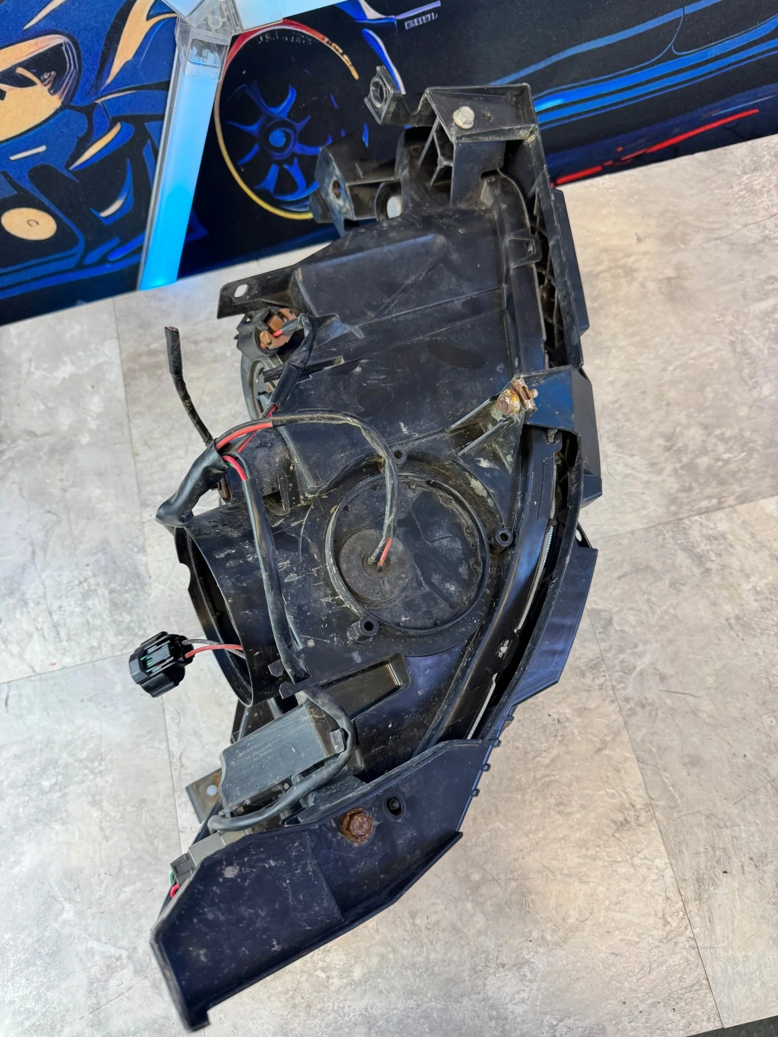 2008-2014 Subaru Impreza WRX LH OEM Driver Side Headlight Assembly NON HID A2 - Image 7