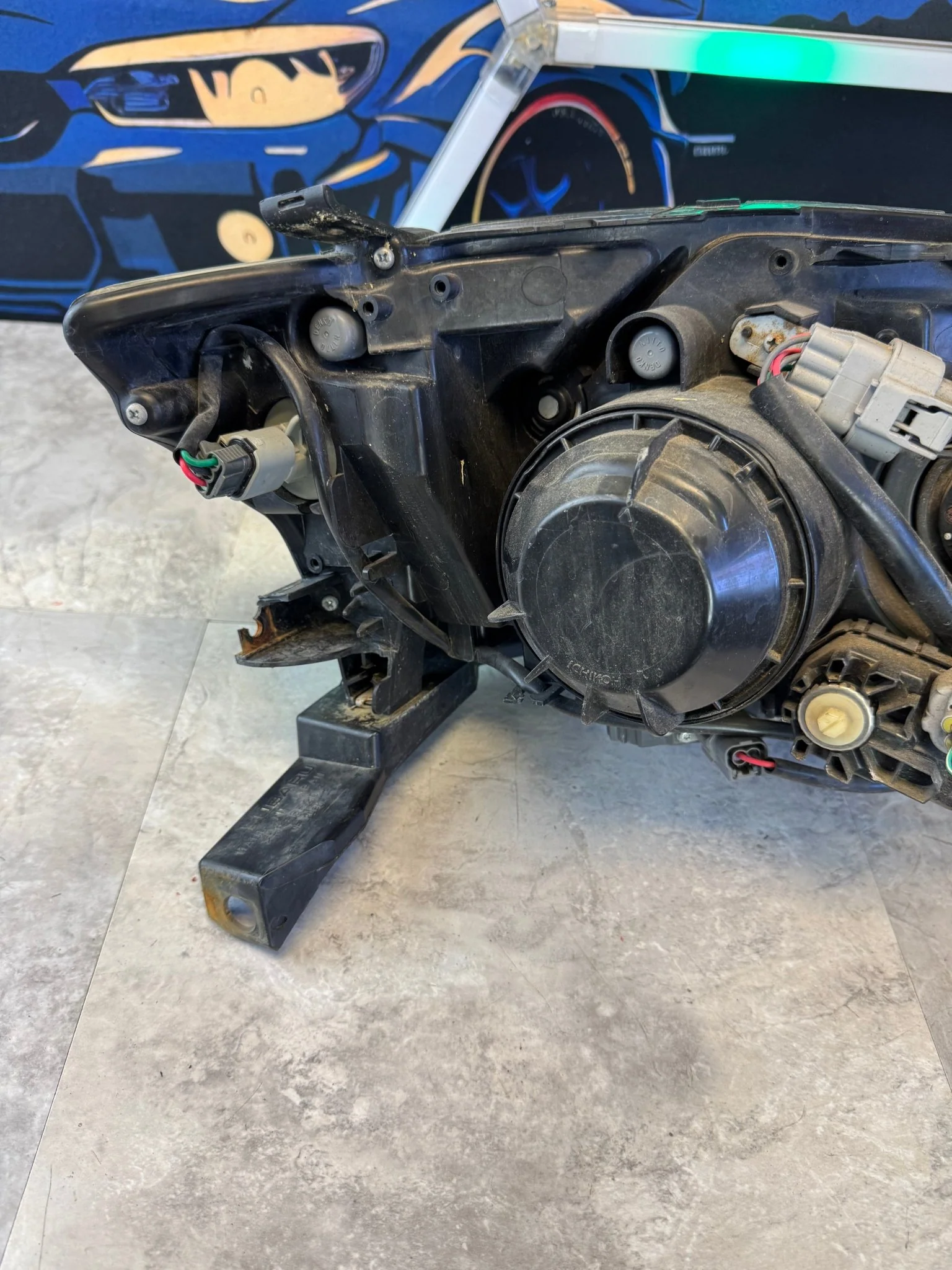 2008-2014 Subaru Impreza WRX STi OEM LH Driver Side Headlight Assembly HID A2 - Image 4