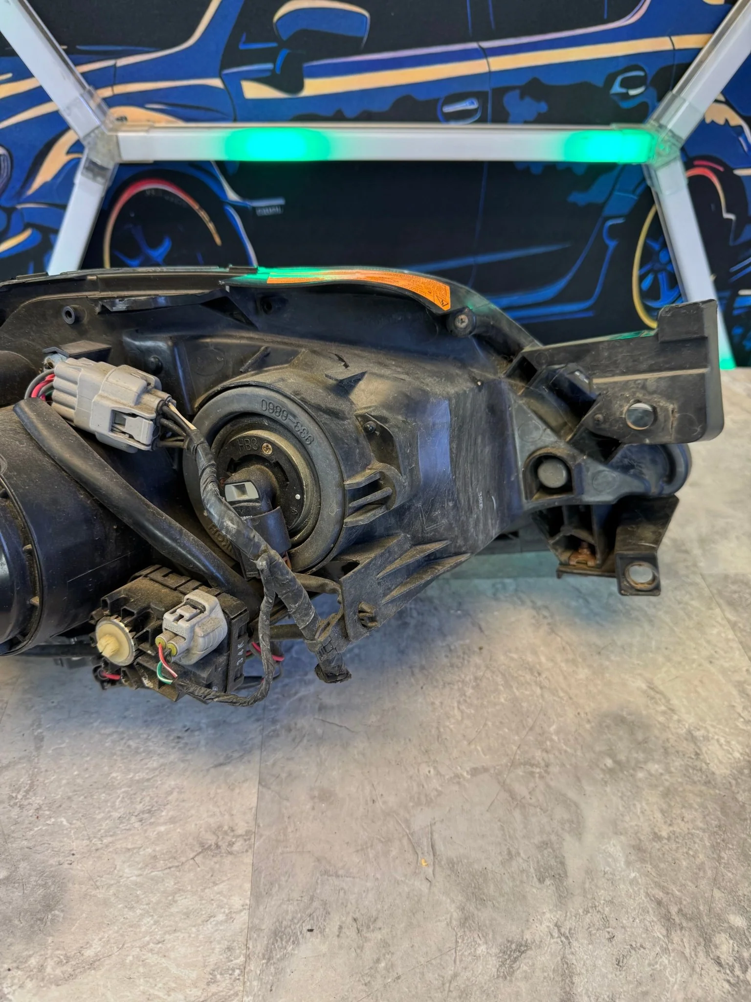 2008-2014 Subaru Impreza WRX STi OEM LH Driver Side Headlight Assembly HID A2 - Image 5