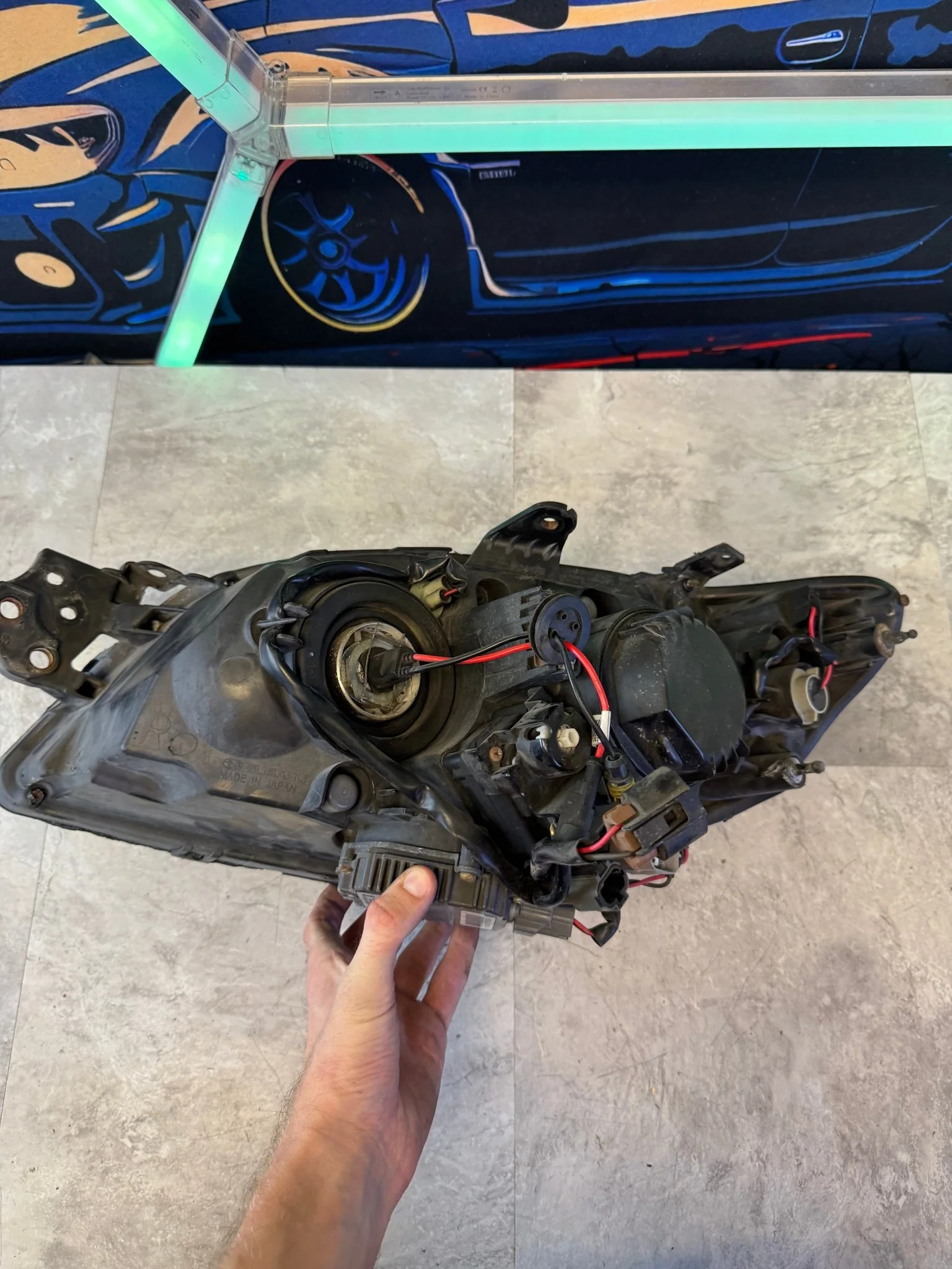 2008-2014 Subaru Impreza WRX STi OEM RH Passenger Side Headlight Assembly HID A1 - Image 5