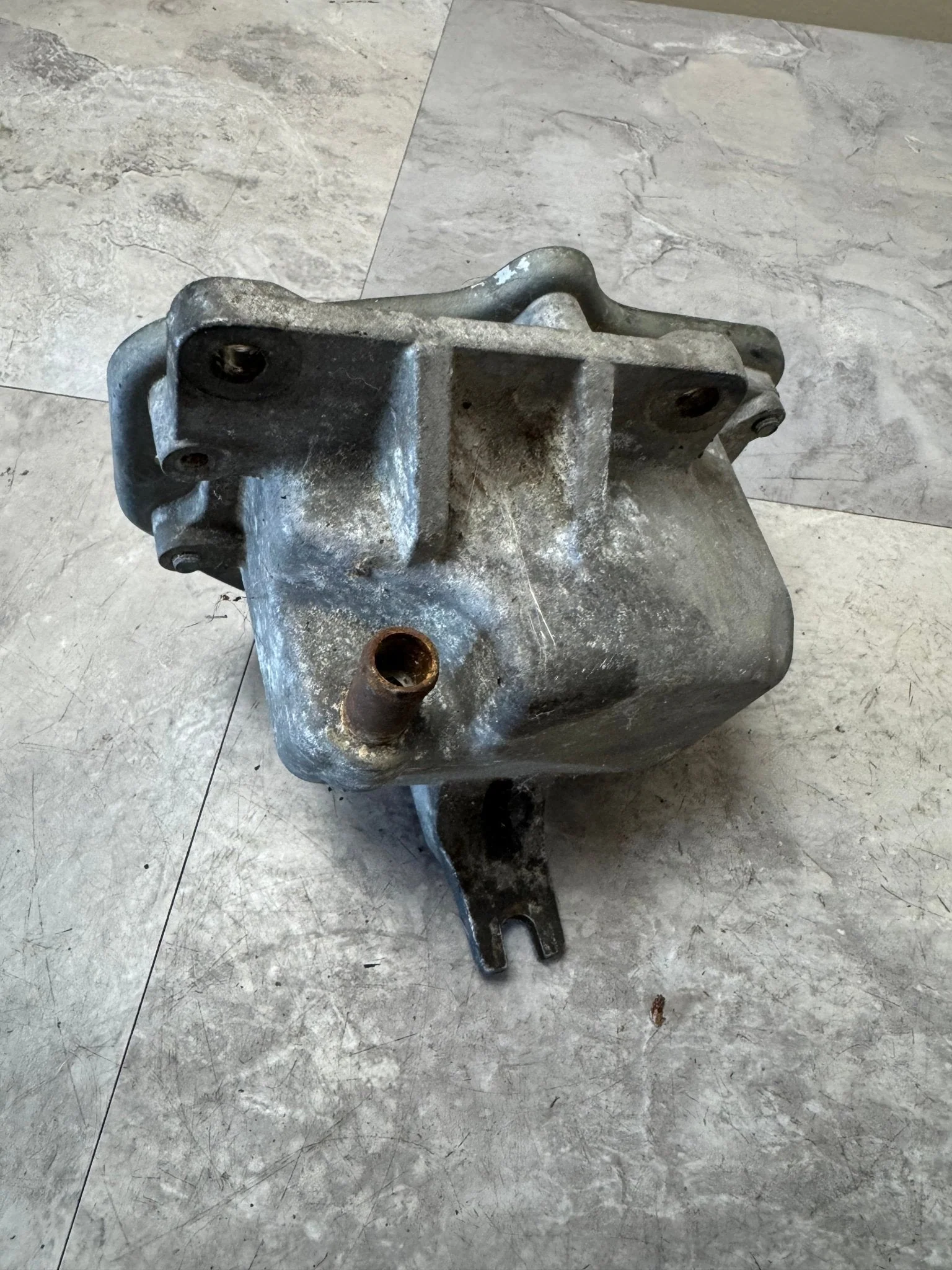 2002-2005 Subaru Impreza WRX STi OEM Metal Coolant Reservoir Expansion Tank No Lid E4 - Image 4