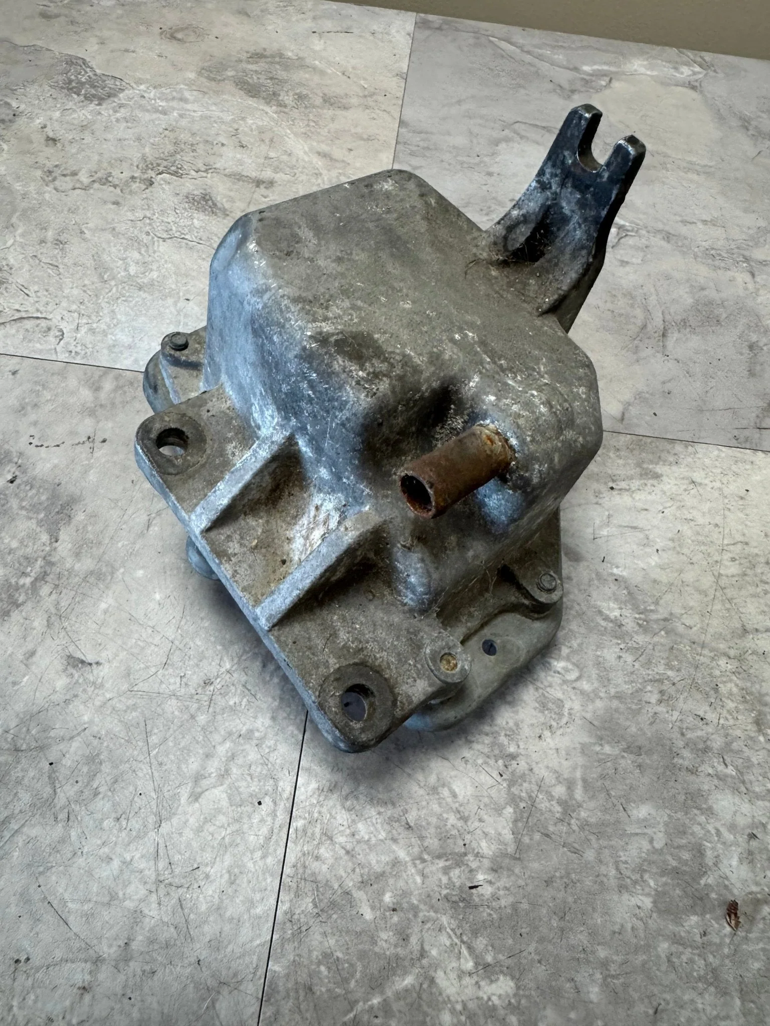 2002-2005 Subaru Impreza WRX STi OEM Metal Coolant Reservoir Expansion Tank No Lid E4 - Image 5