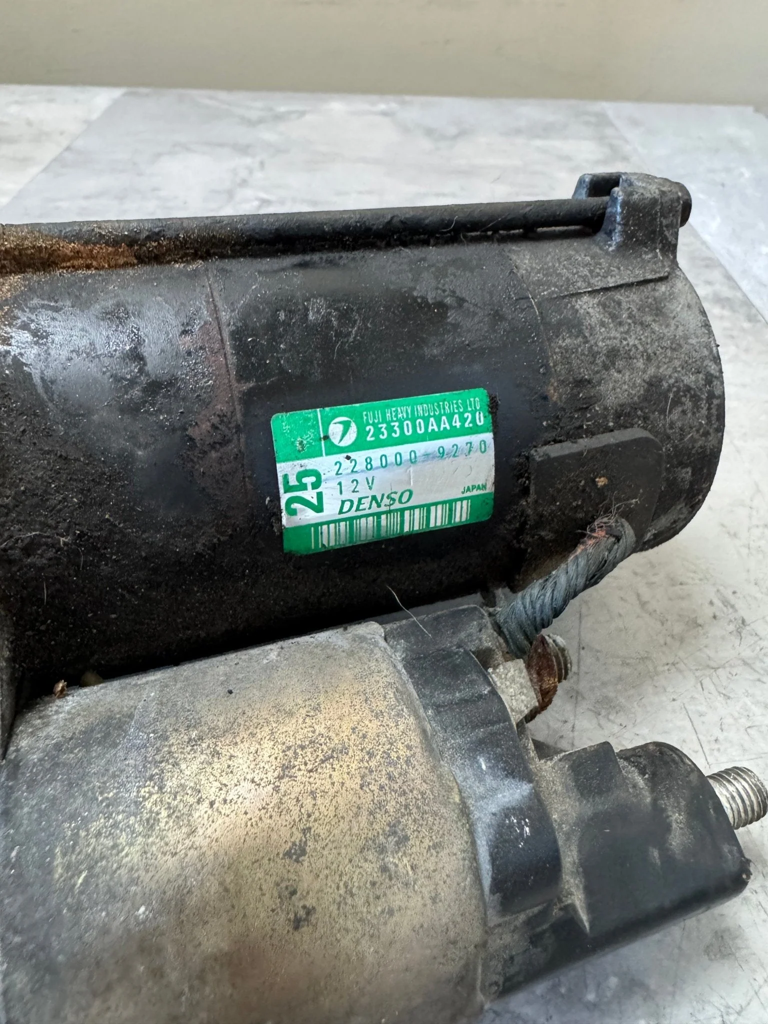 2002-2007 Subaru Impreza WRX Starter OEM Motor Assy (04 WRX E5 - Image 6