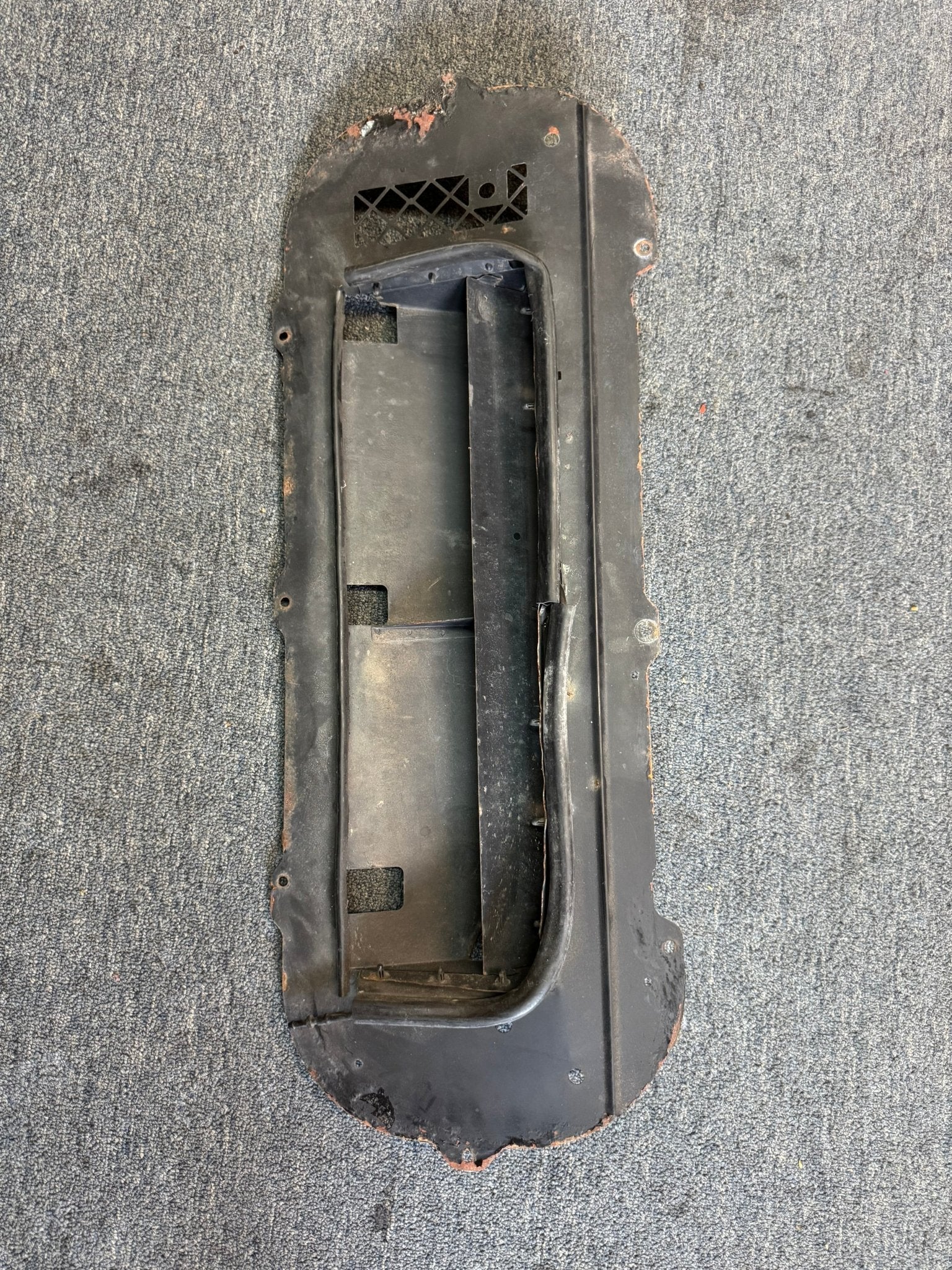 2006-2007 Subaru Impreza WRX STi OEM Intercooler Spray Hood Scoop Splitter Assembly E5 - Image 3
