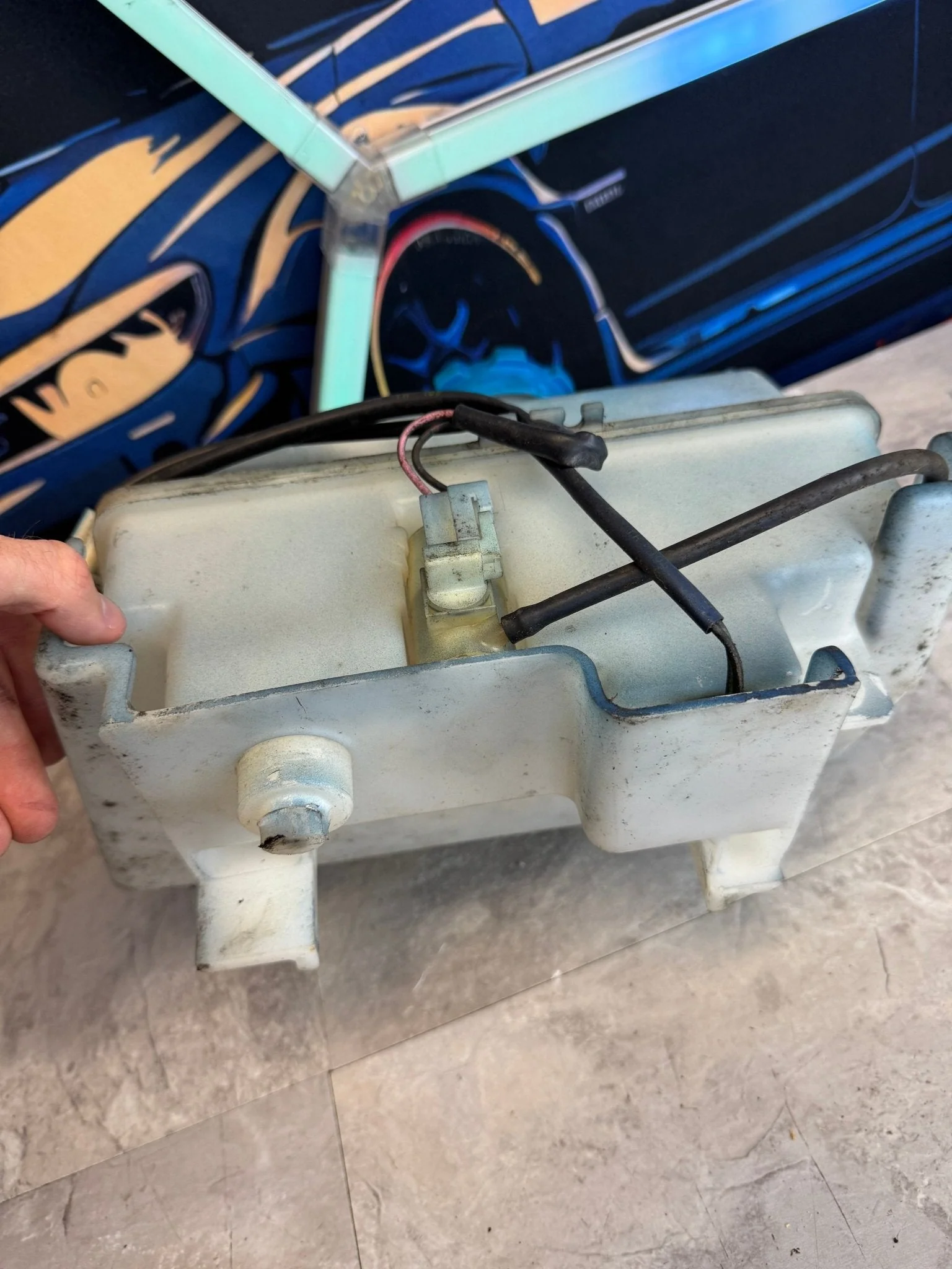 2004-2007 Subaru Impreza WRX STi OEM I/C Water Spray Tank Reservoir F5 - Image 7