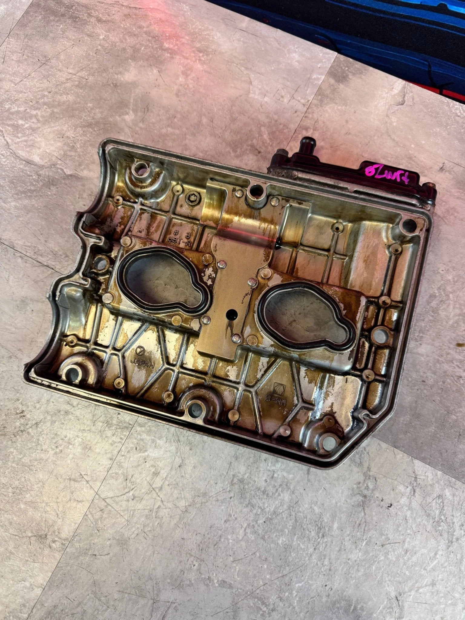 2002-2005 Subaru Impreza WRX RH OEM Passenger Side Valve Cover G4 - Image 5