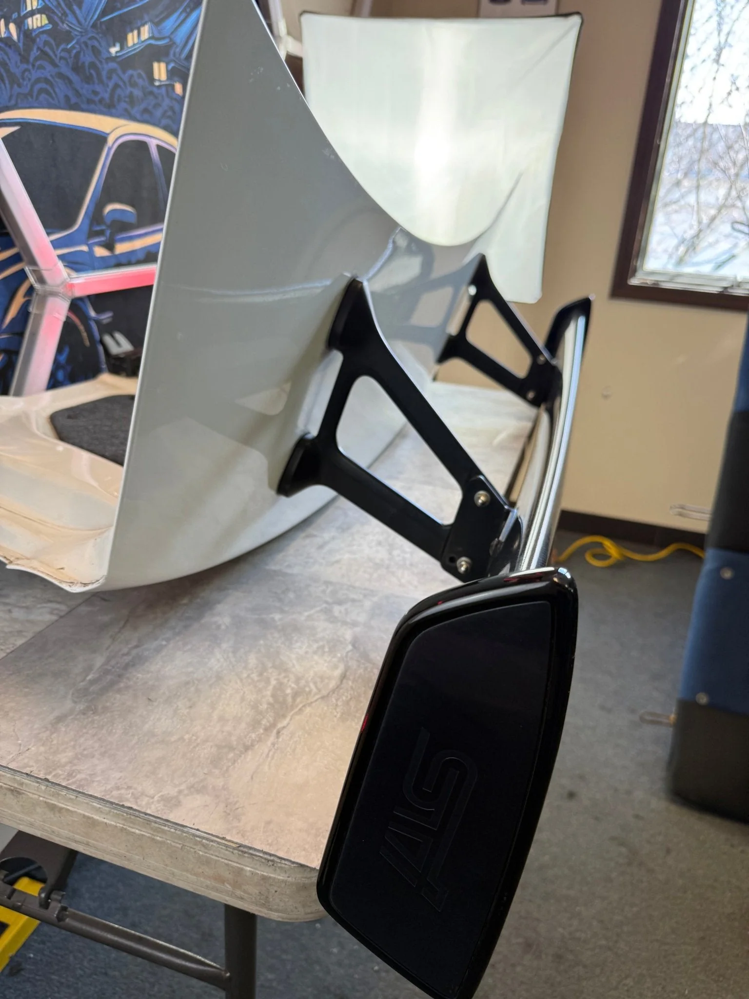Subaru STi/WRX 15-21 CWP White Trunk w/ JDM BRZ STi OEM Carbon Fiber Wing - Image 9