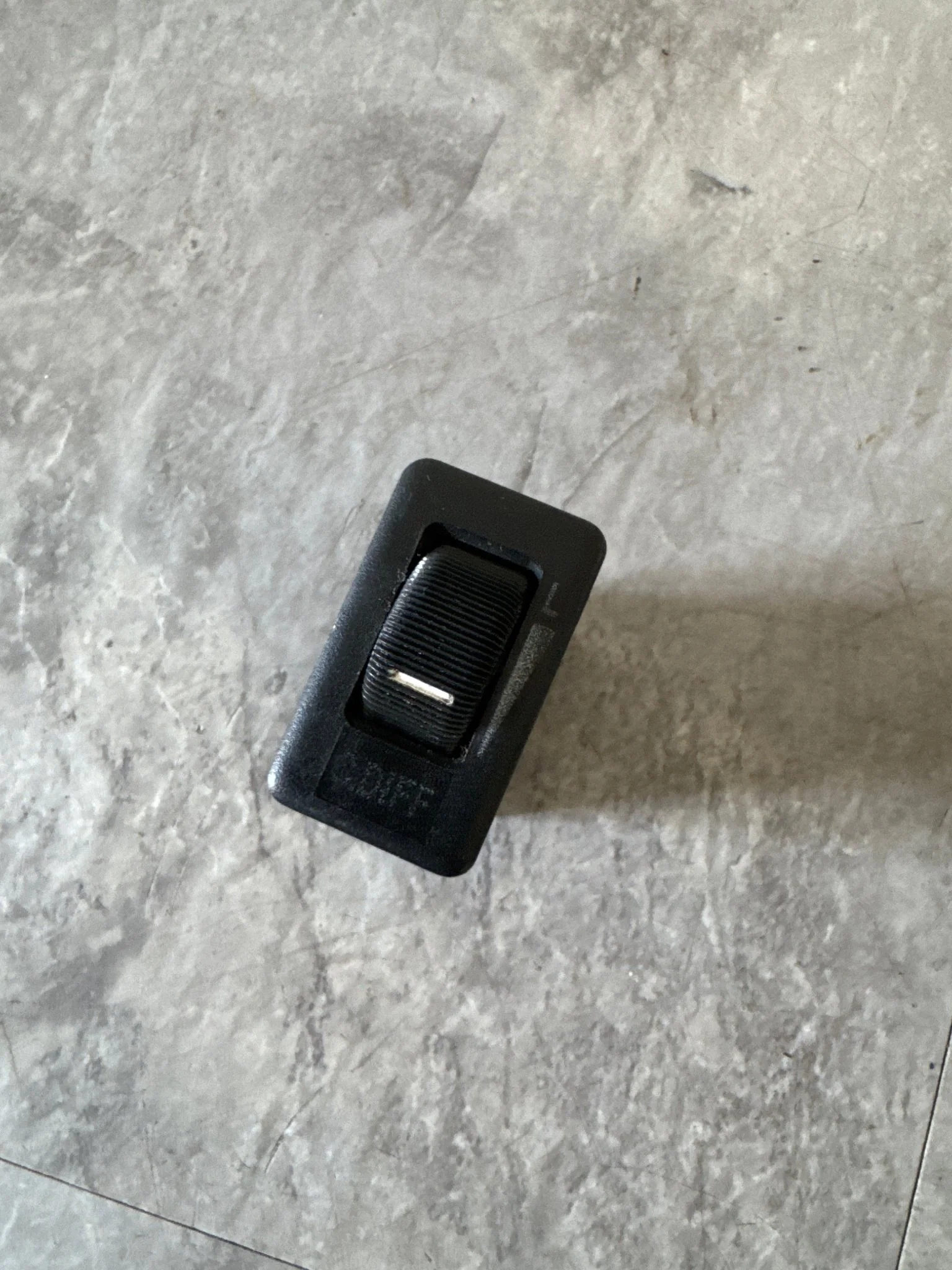 2002-2007 Subaru WRX STi OEM C.diff Center Differential DASH Manual Scroll Switch 3