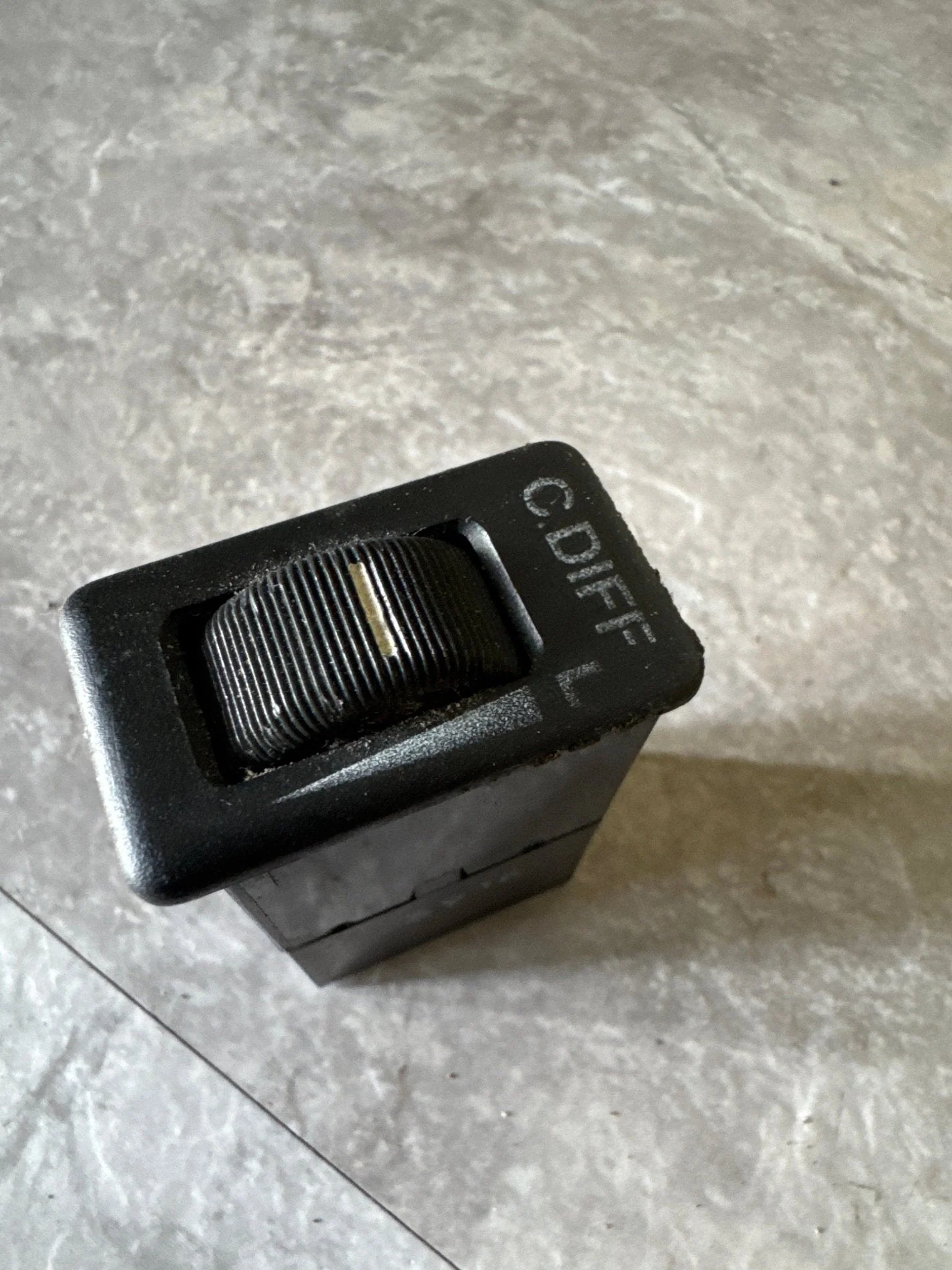 2002-2007 Subaru WRX STi OEM C.diff Center Differential DASH Manual Scroll Switch 7 - Image 2