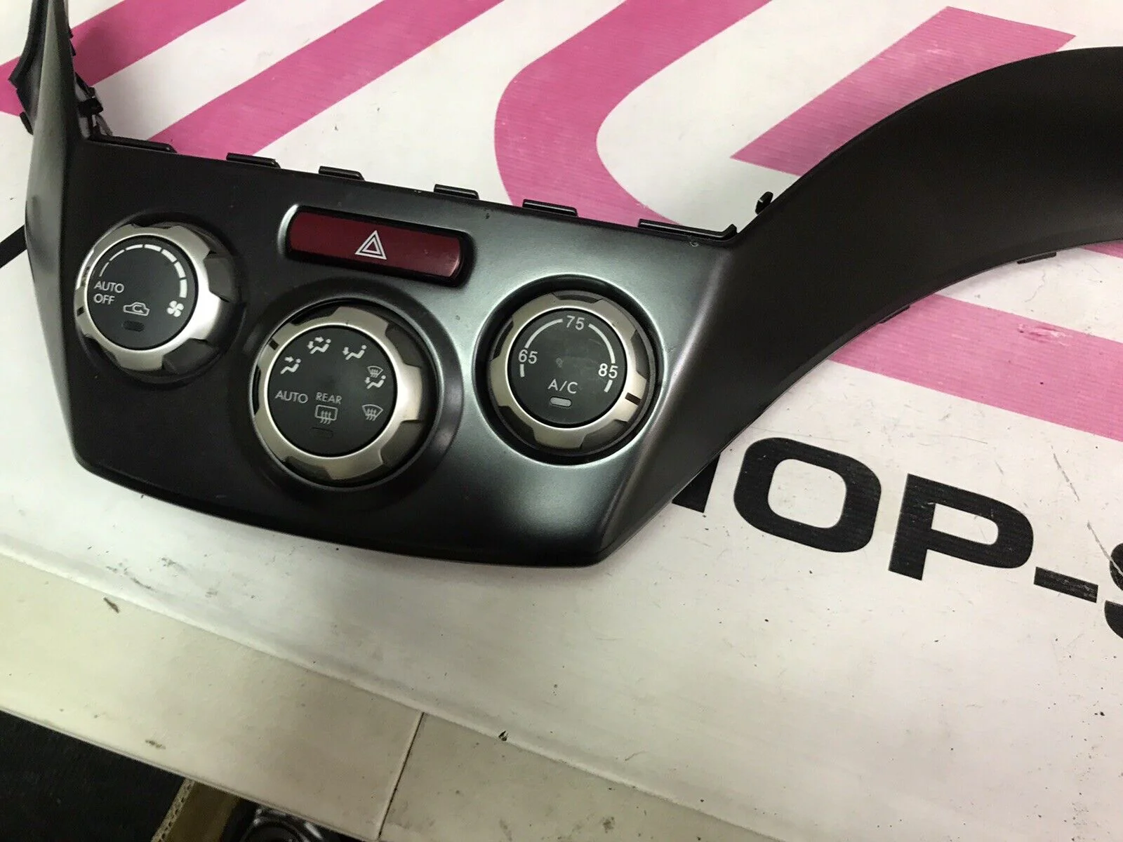 2011-2014 Subaru WRX STi Climate OEM Control Heater Assembly Trim E4 - Image 4