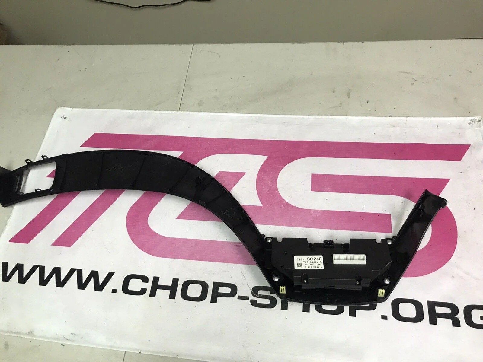 2011-2014 Subaru WRX STi Climate OEM Control Heater Assembly Trim E4 - Image 7