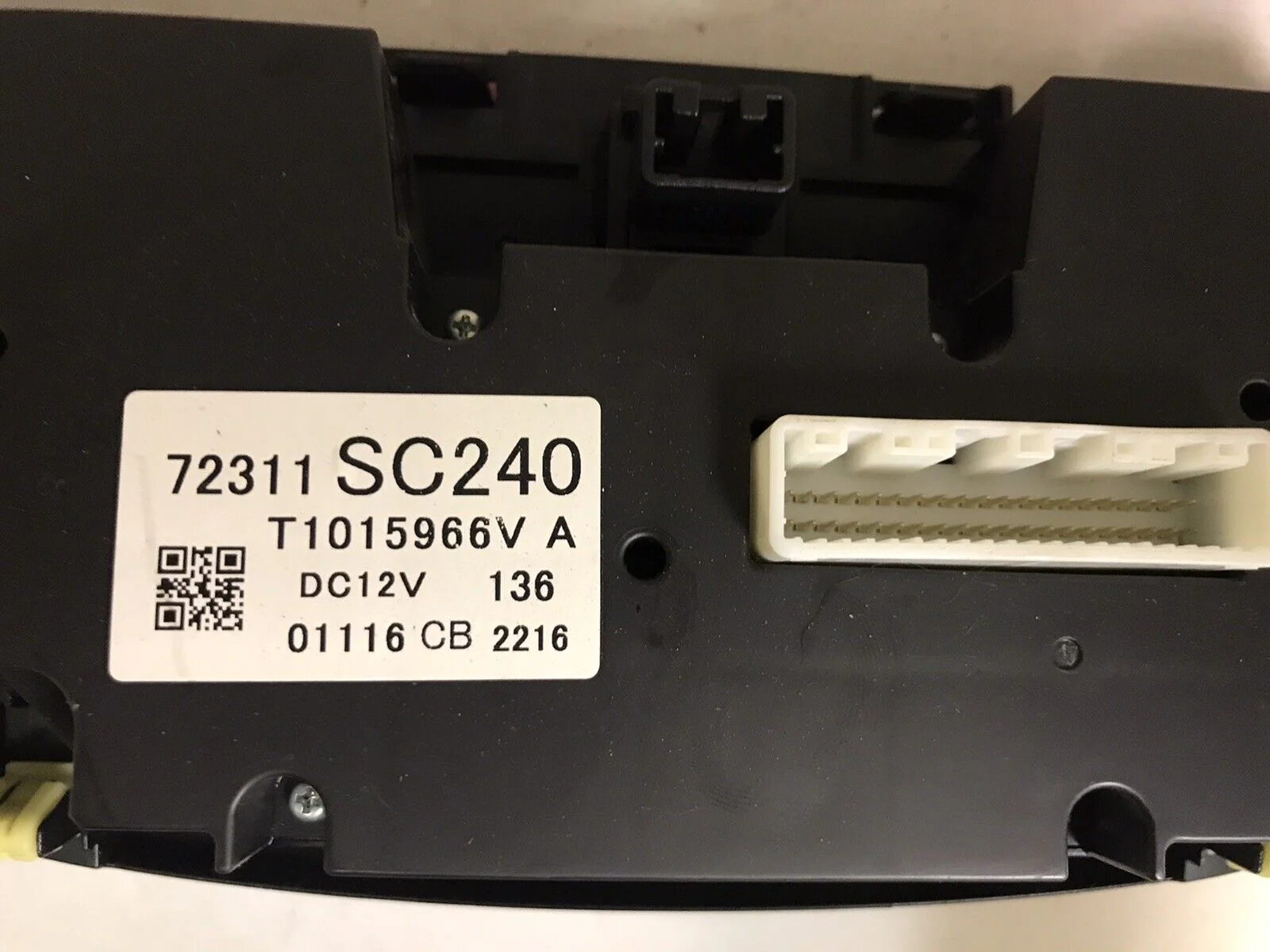 2011-2014 Subaru WRX STi Climate OEM Control Heater Assembly Trim E4 - Image 8