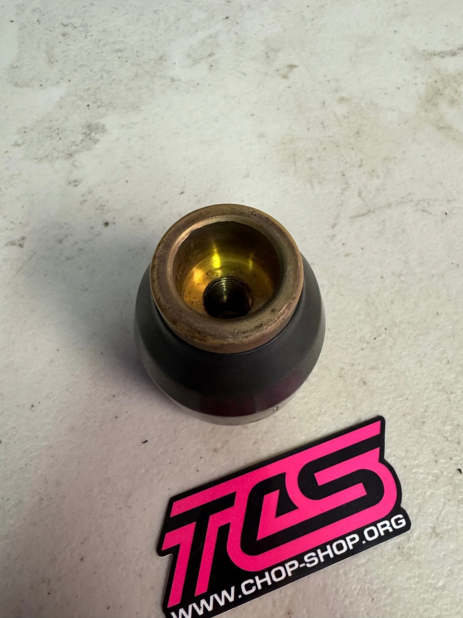 Subaru WRX STi 6 Speed 6mt Black And Gold Shift Knob / N2 - Image 3