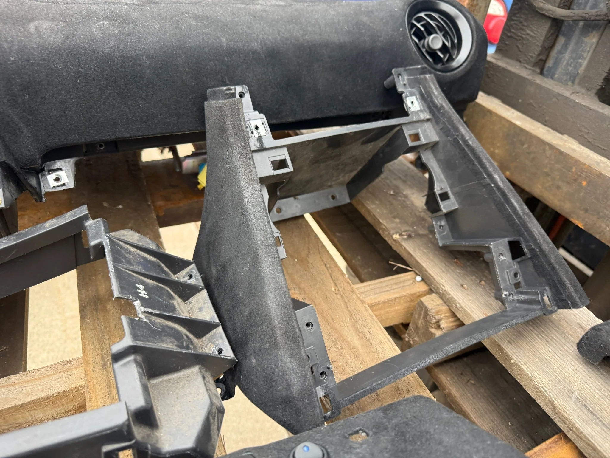 Subaru wrx & STi “ dash “ kit flocked rally console interior custom - Image 3