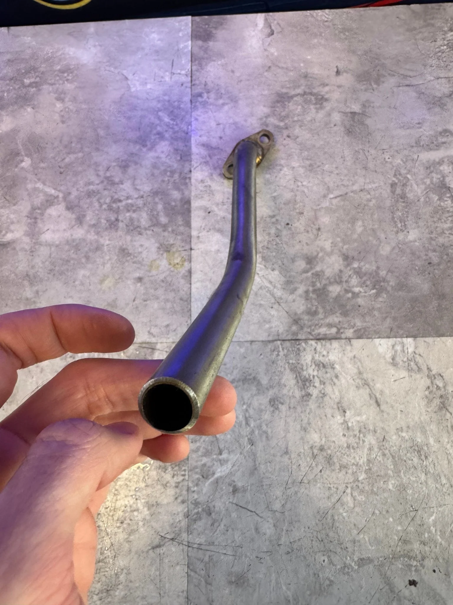 Subaru WRX STi Rotated Turbo Oil Drain Tube N3 - Image 4