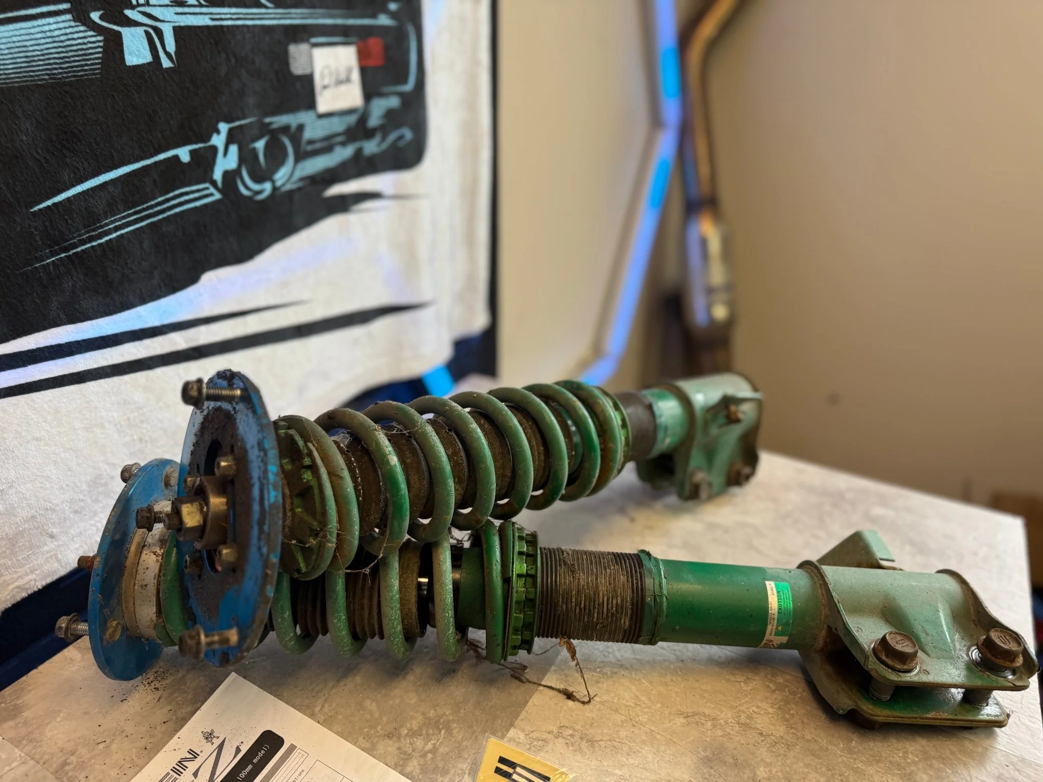 TEIN suspension coilovers adjustable 2002-2007 Subaru wrx 2004 STi 5x100 Cusco advance z