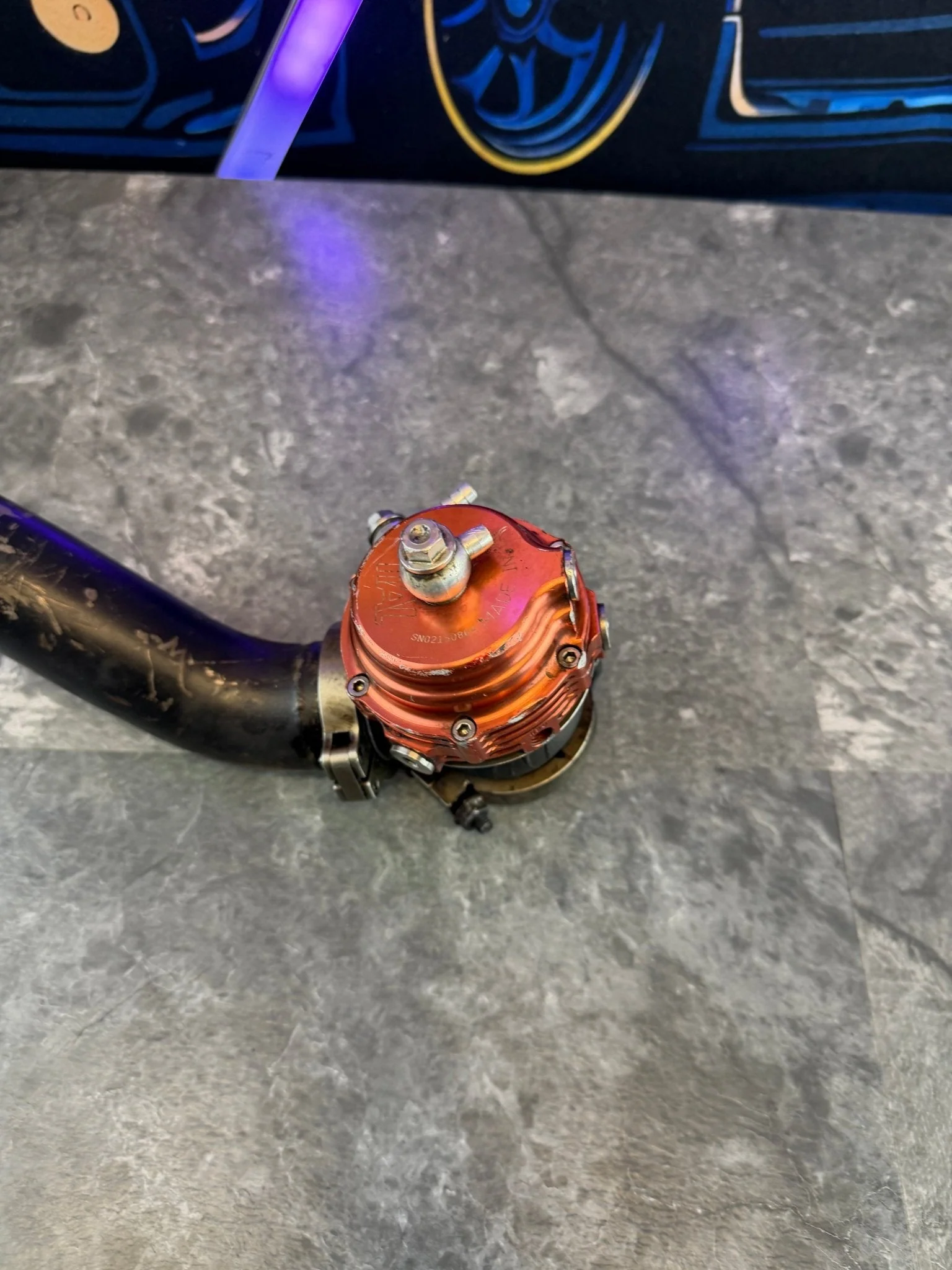 TIAL MVS EWG w/ Grimmspeed Screamer Tube Subaru STi WRX 38mm - Image 2