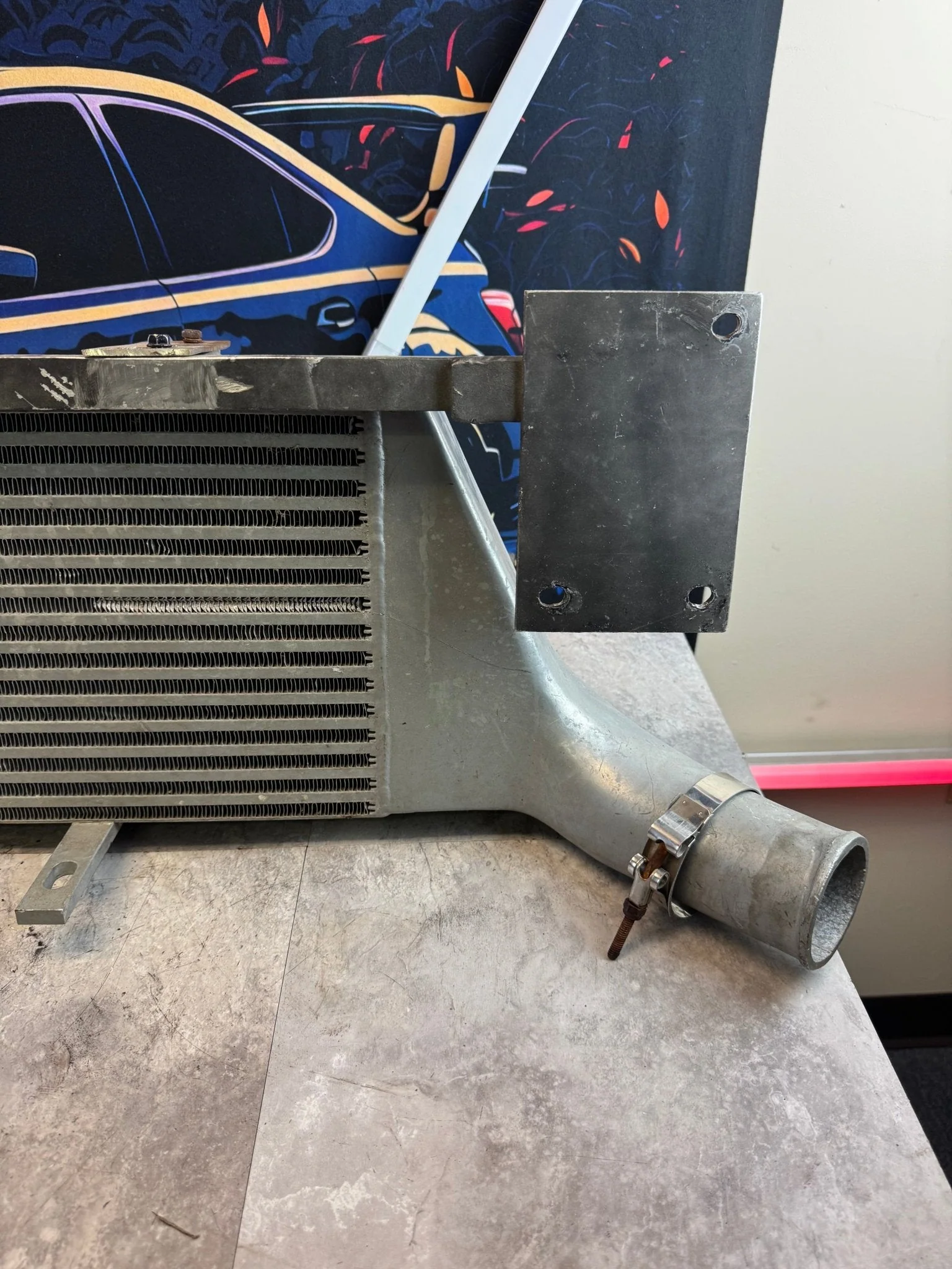 2008-2014 Subaru WRX STi Treadstone 4.5" Core Front Mount Intercooler Bracket - Image 15