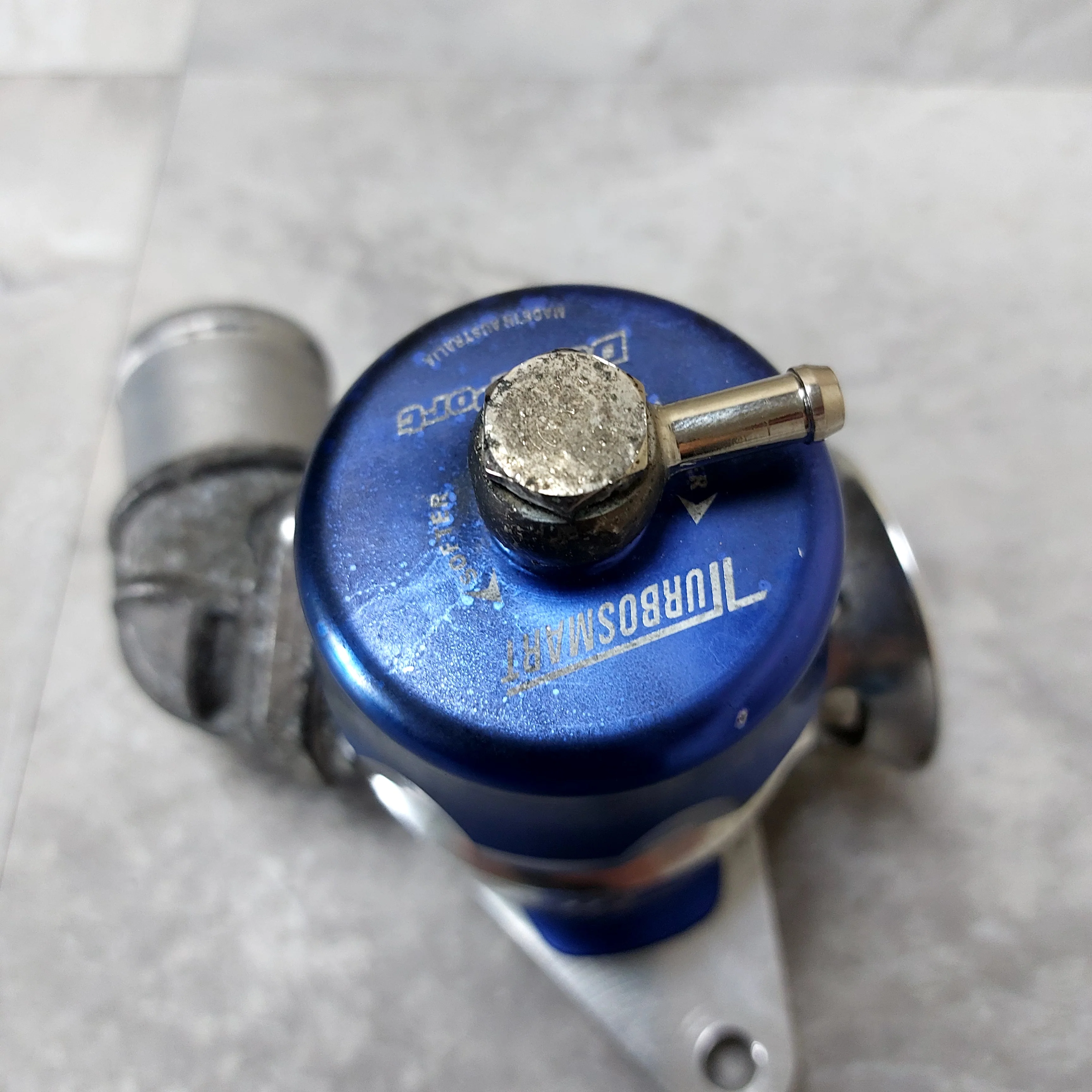 Turbosmart BOV Blow Off Valve Dual Port Uni 38mm-blue - Image 2